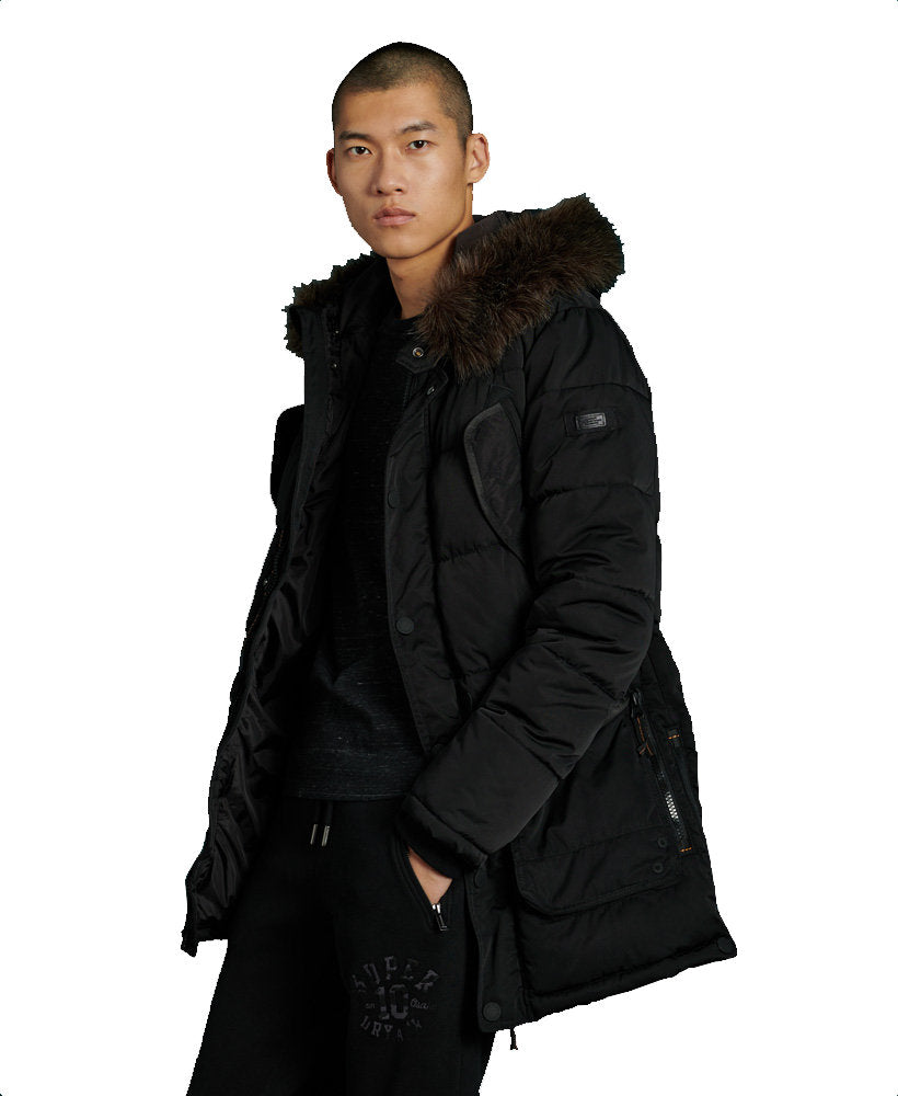 Superdry chinook jacket on sale navy