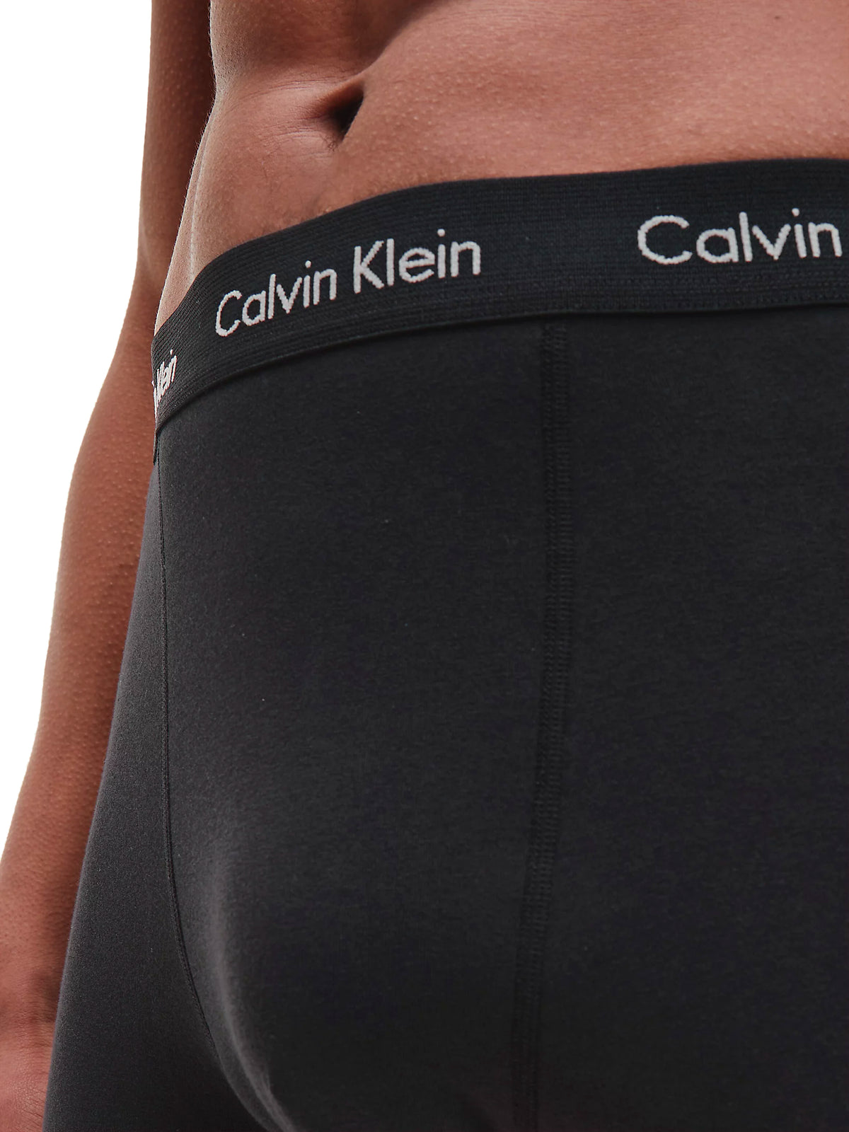 Calvin Klein Mens Classic Stretch Boxer Shorts/ Trunks (3-Pack), 04, U2662G-Ss22, B- Ocean Storm/Lime/Signature Blue