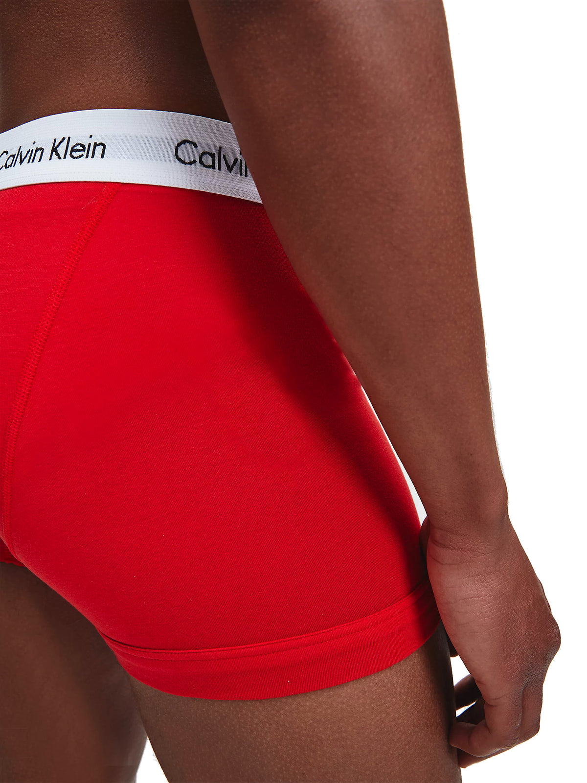 Mens Calvin Klein Boxer Shorts Trunks 3 Pack, 04, U2662G_100, Red White Blue