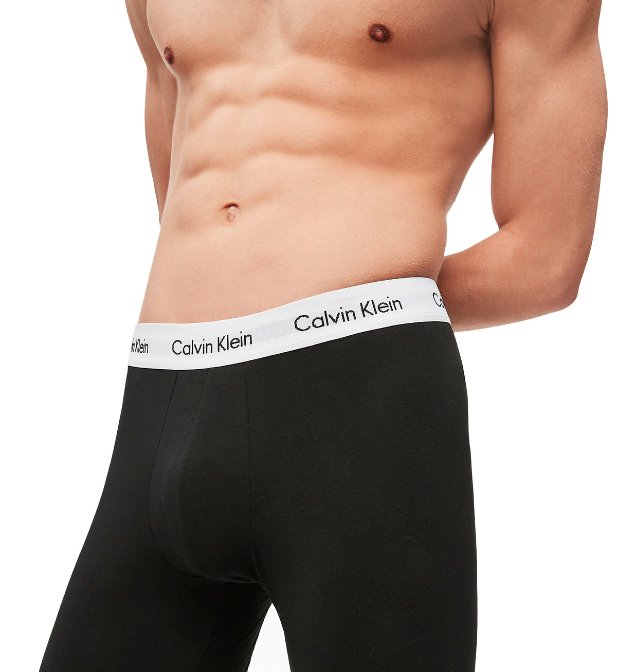 Calvin Klein Mens Boxer Briefs - Classic Fit (3-Pack), 04, Nb1770A, Black/ White