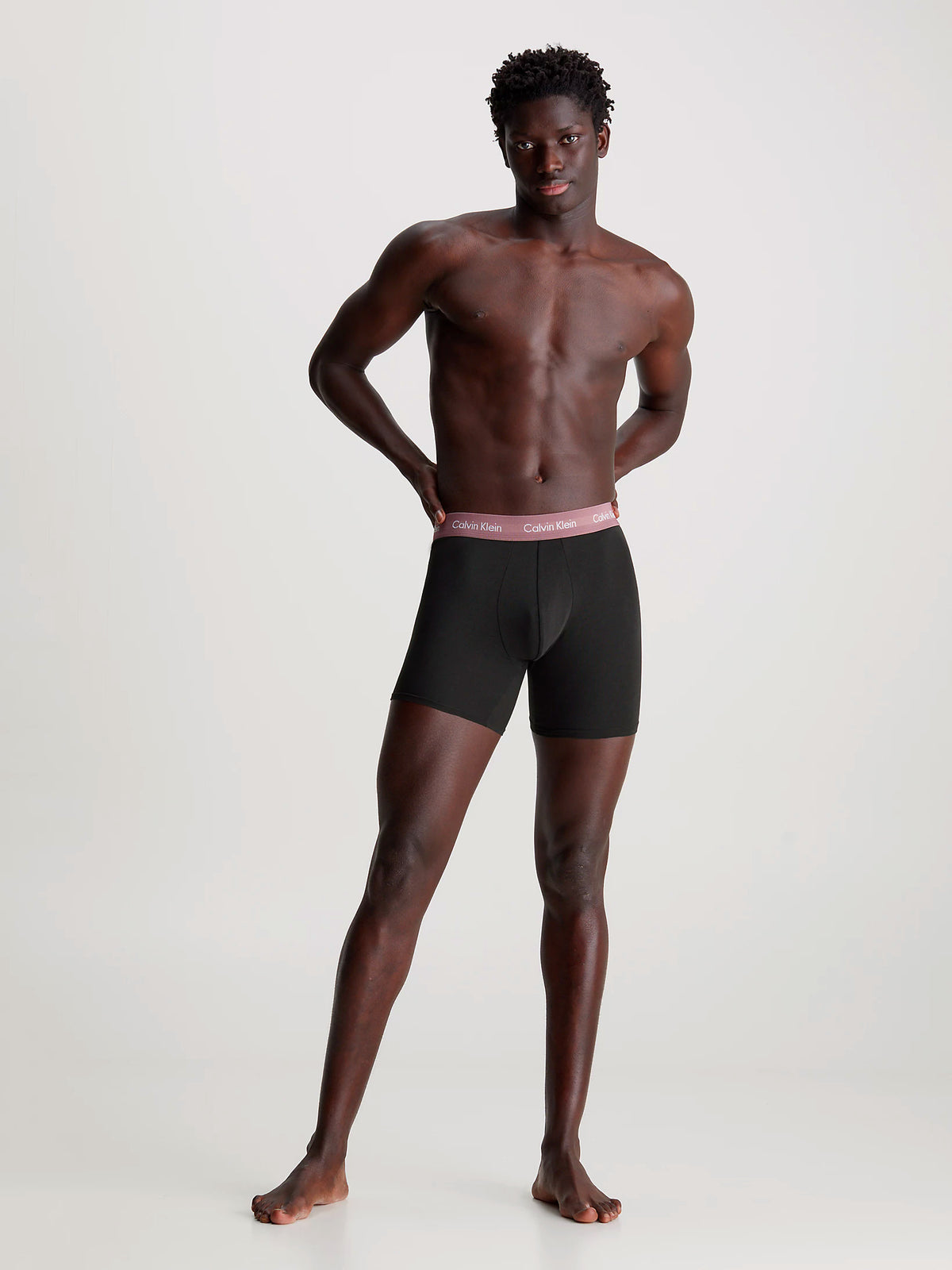 Calvin Klein Mens Boxer Briefs - Classic Fit (3-Pack), 05, Nb1770A, B-Capri Rse/Ocn Dpths Wb/B-Wte Wb