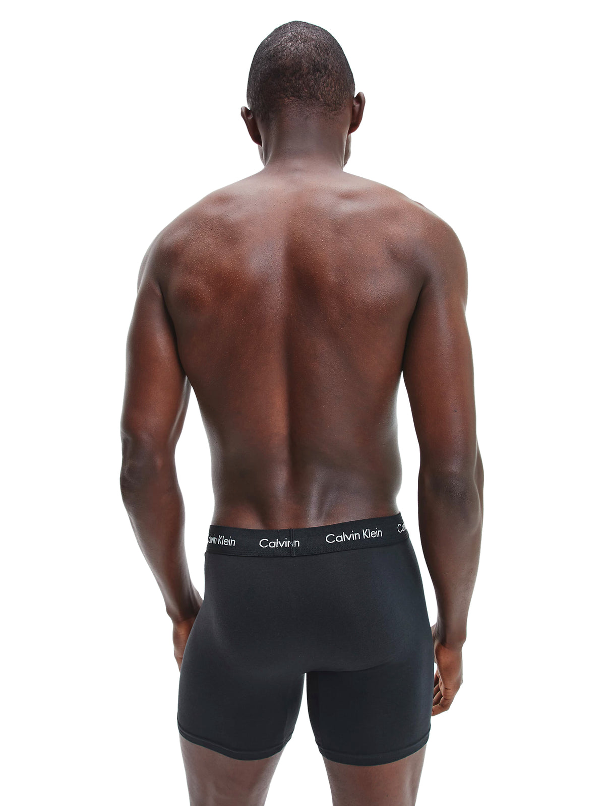 Calvin Klein Mens Boxer Briefs - Classic Fit (3-Pack), 03, Nb1770A, Black/Black/Black