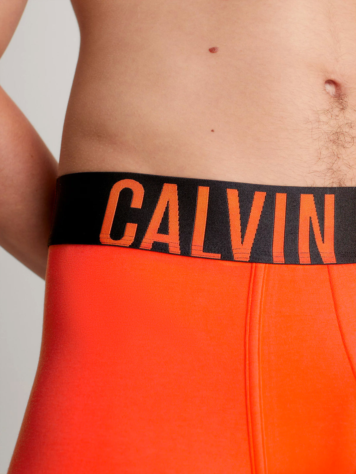 Calvin Klein Men's 'Intense Power' Boxer Trunks (2-Pack), 04, Nb2602A, Carrot, Mysterioso