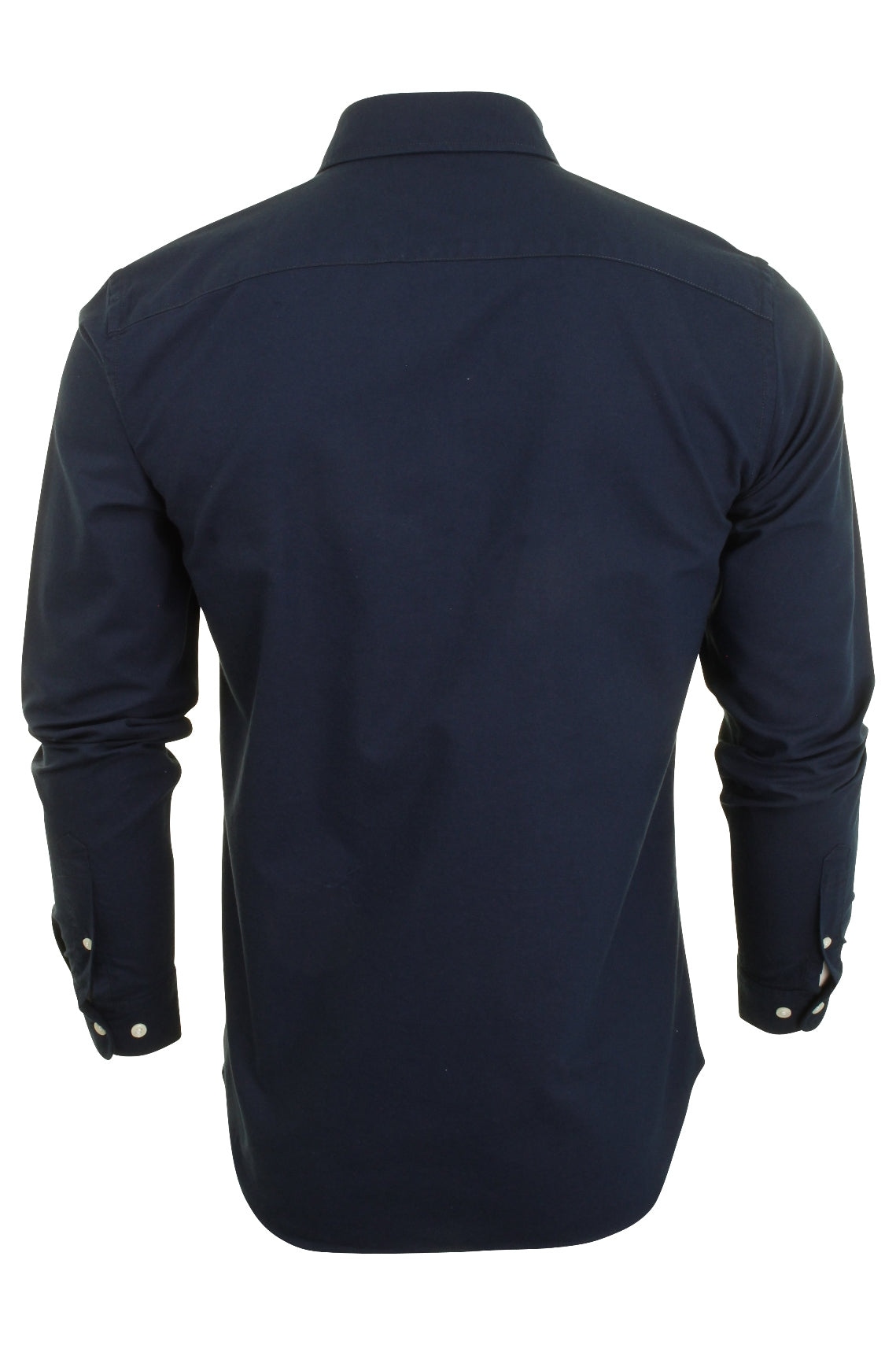 Jack & Jones Oxford Long Sleeved Shirt (Navy Blazer, S), 03, 12138086, Navy Blazer