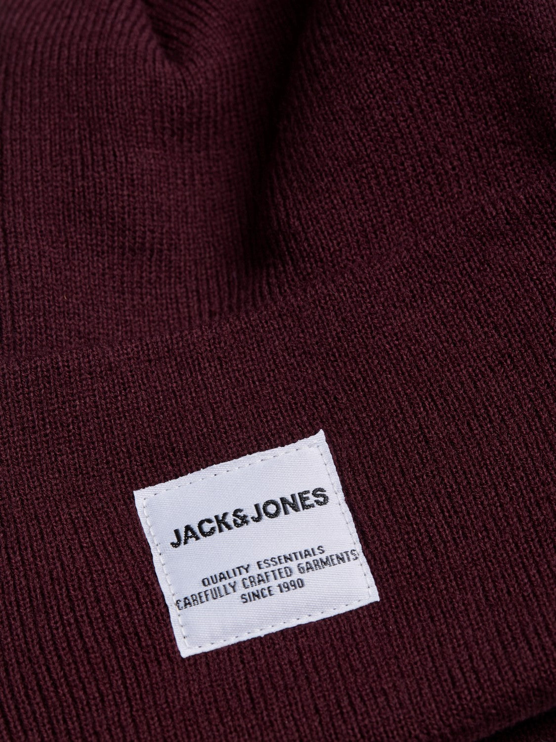 Jack & Jones Men's Hat JACLONG Knit Beanie Brown