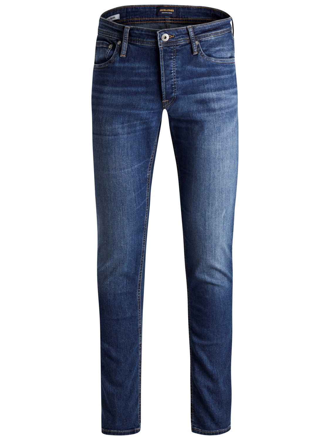 Jack & Jones 'Glenn' Slim Fit Jeans (Blue Denim, 32W 30L), 01, 12152346, Blue Denim