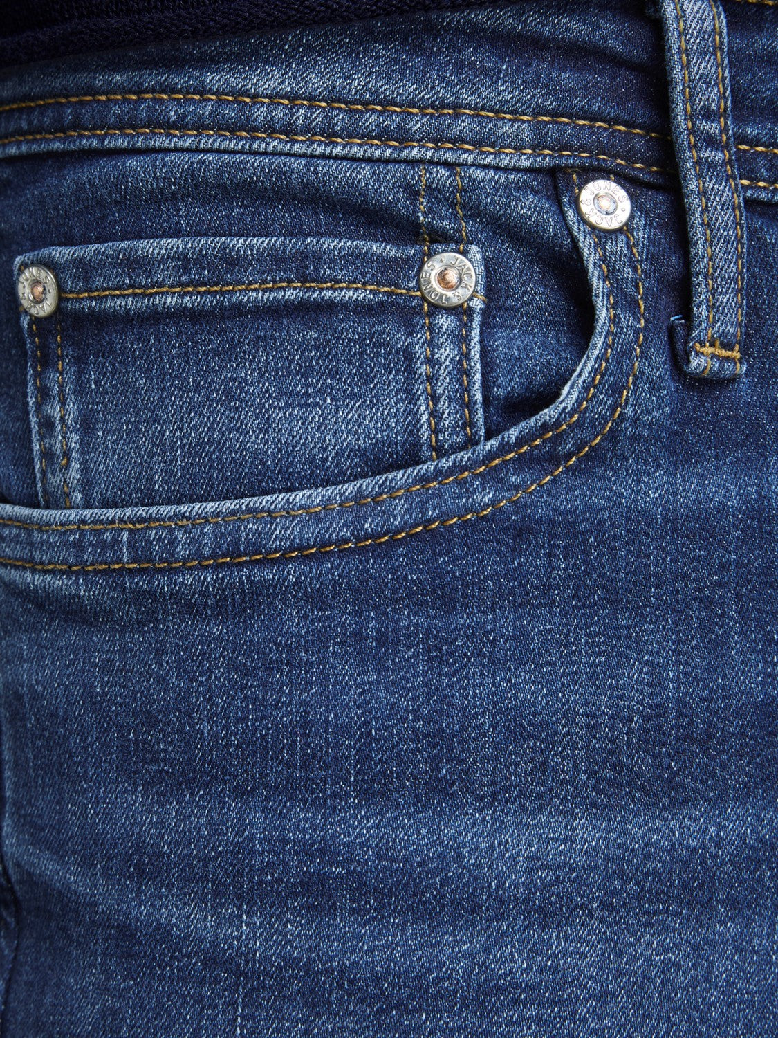 Jack & Jones 'Glenn' Slim Fit Jeans, 03, 12152346, Blue Denim
