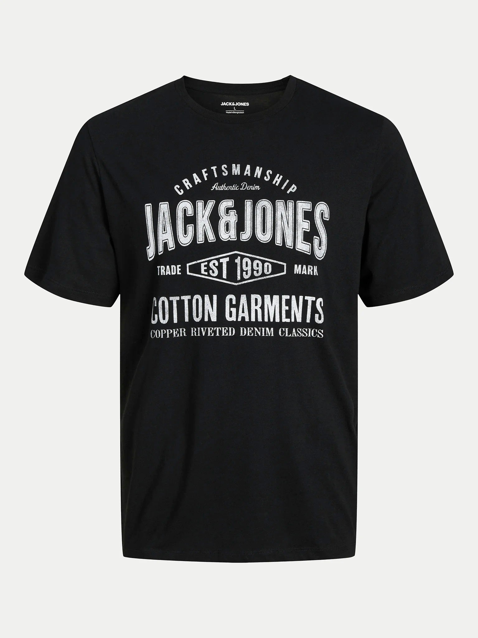 JACK & JONES T-Shirt Ragazzo JJeff Monochrome: Lo Stile Essenziale Per La Primavera