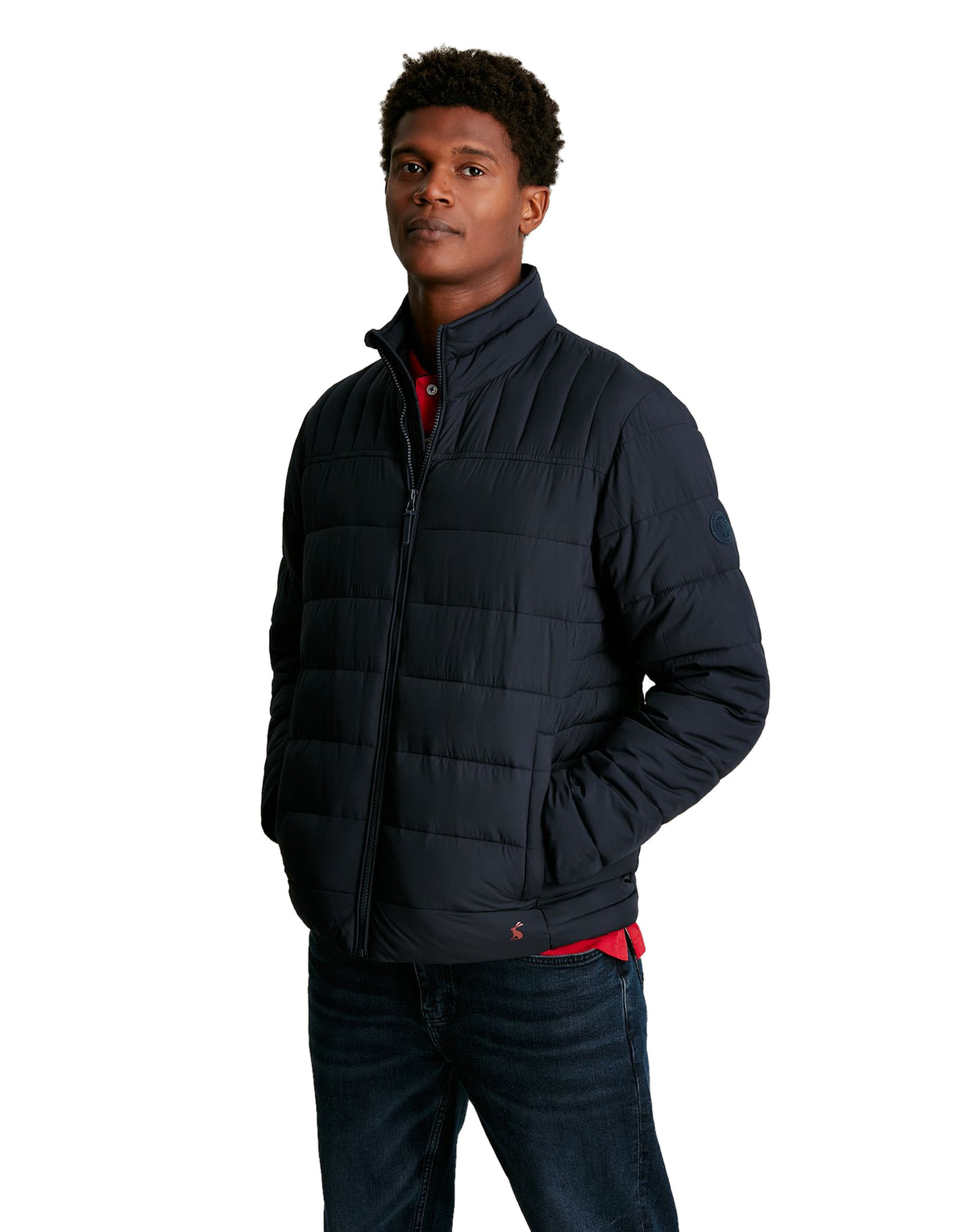 Joules Mens 'Go To Jacket' Padded Jacket, 01, 214464