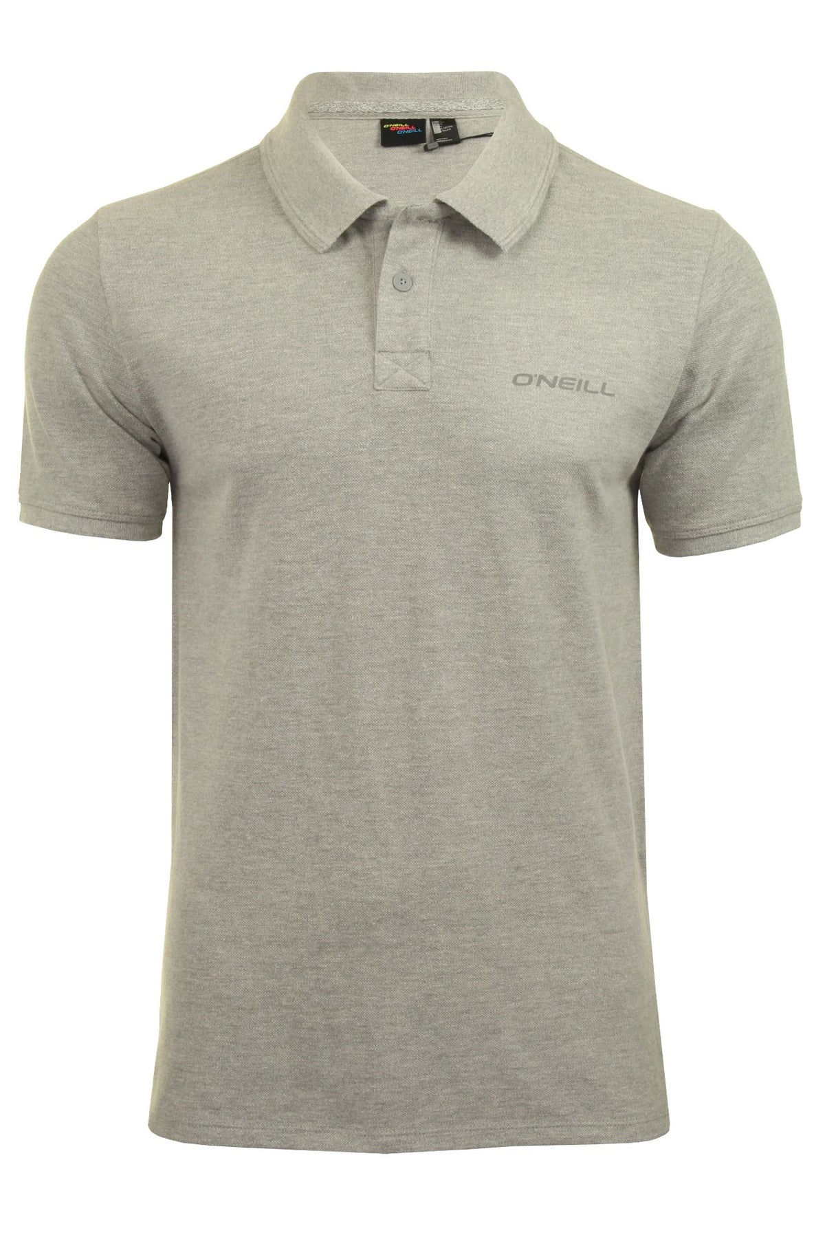 O'Neill Mens Pique Polo T-Shirt, 01, 9A2402, Silver Melee