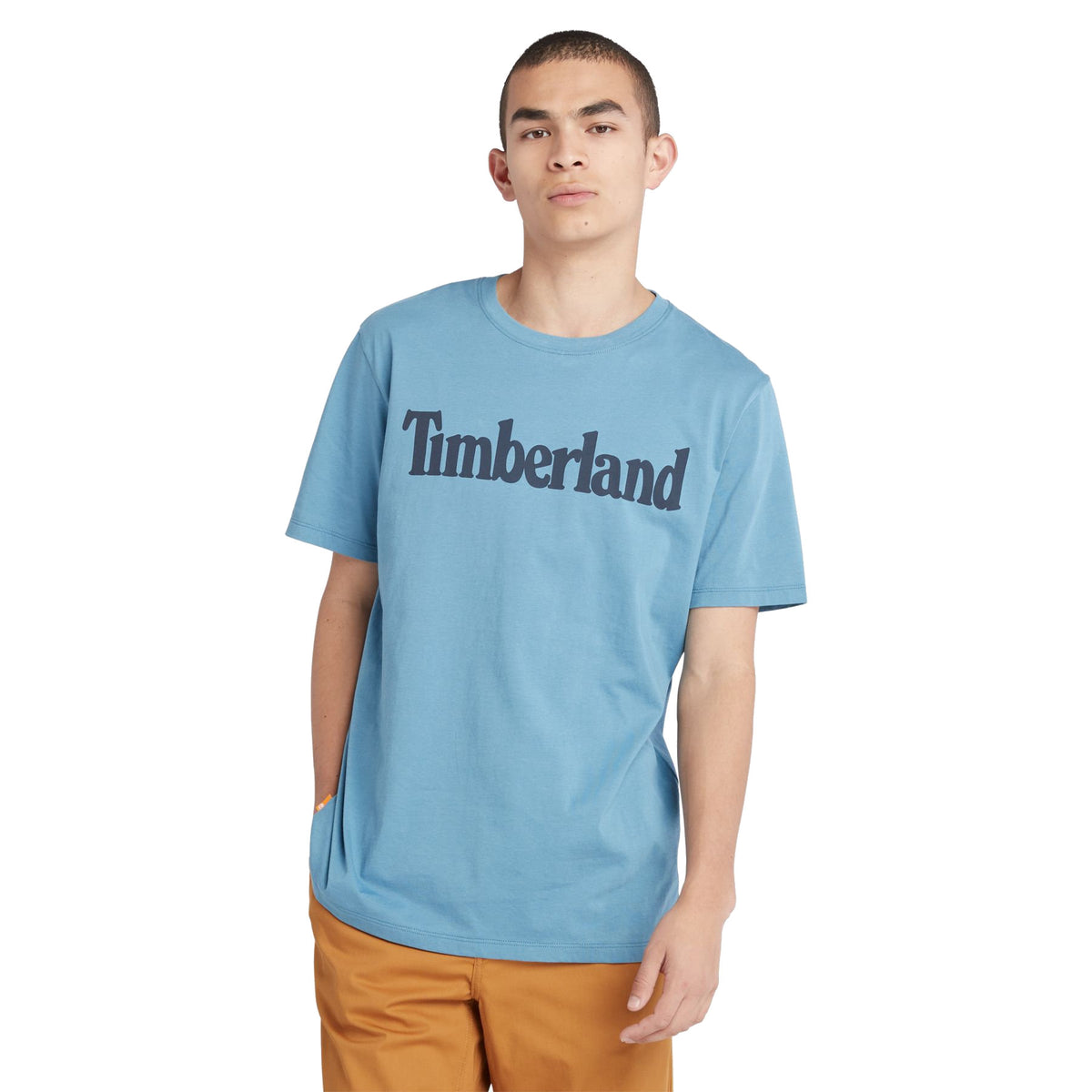 Timberland Mens Jersey T-Shirt 'Kennebec River Linea Tee', 01, Tb0A2C31, Captain's Blue