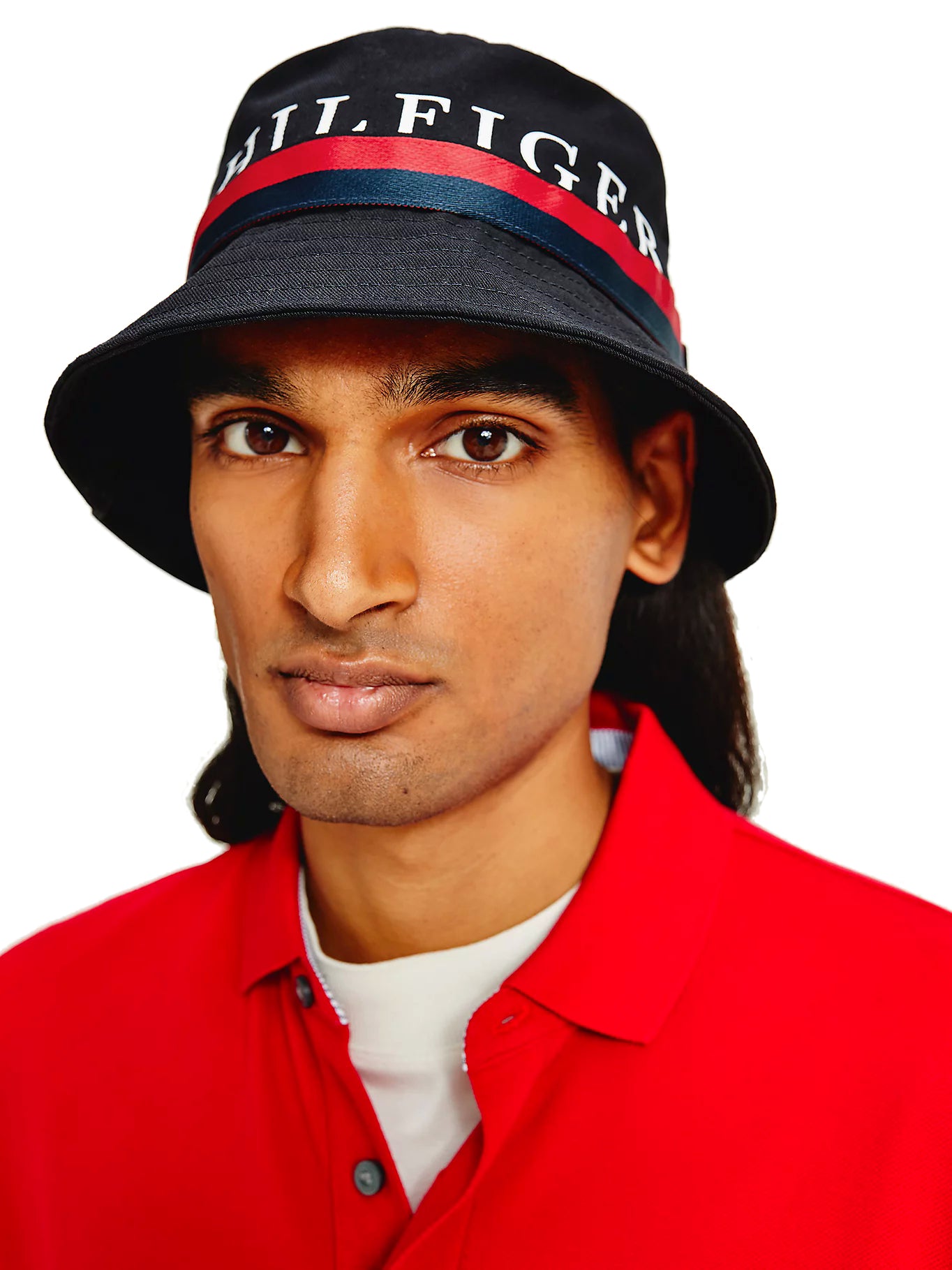 Black tommy hilfiger deals hat