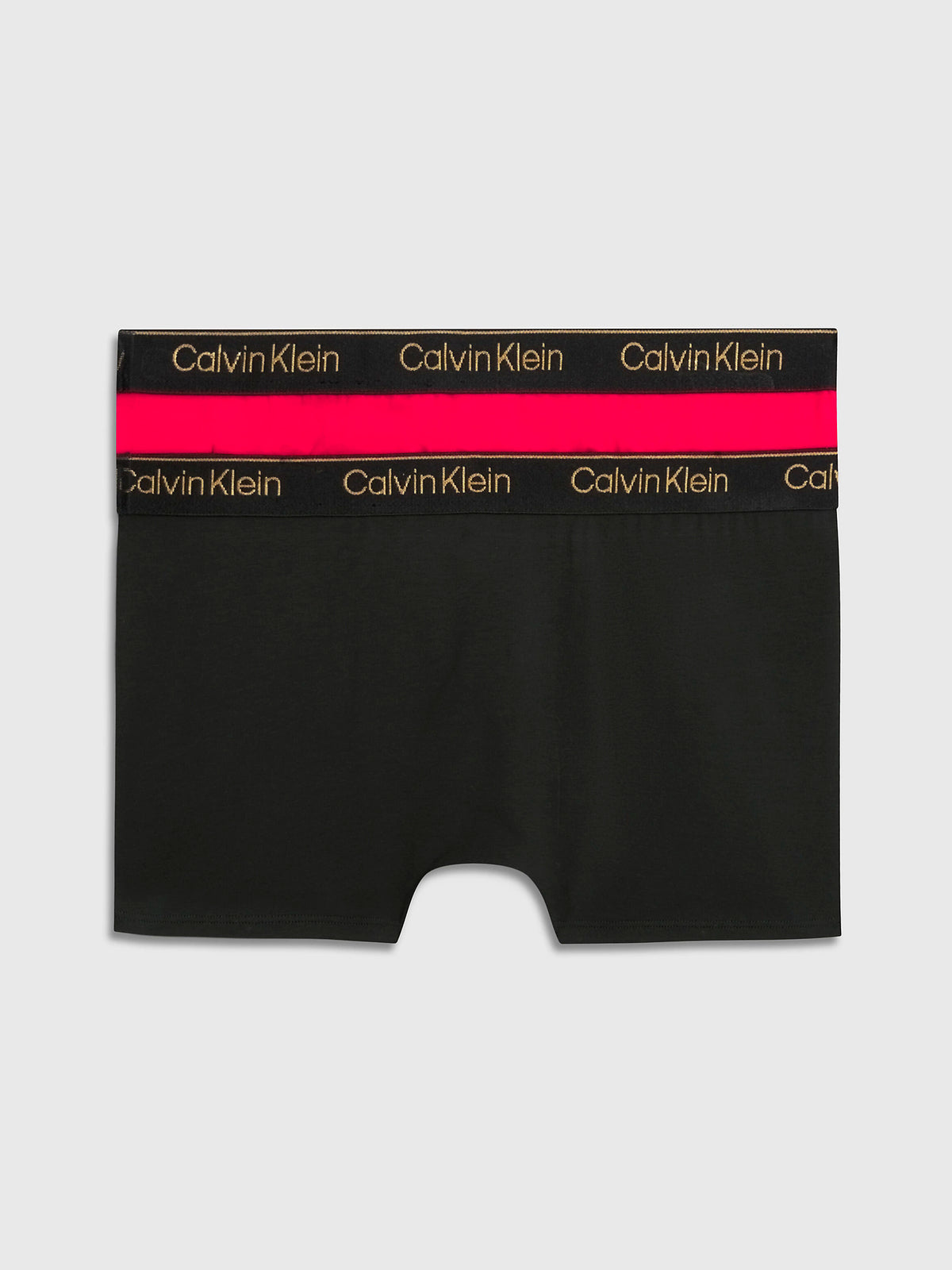 Calvin Klein Boys 'Modern Cotton' Boxer Trunks - 2-Pack, 02, B70B700449, Redglare/Pvhblack