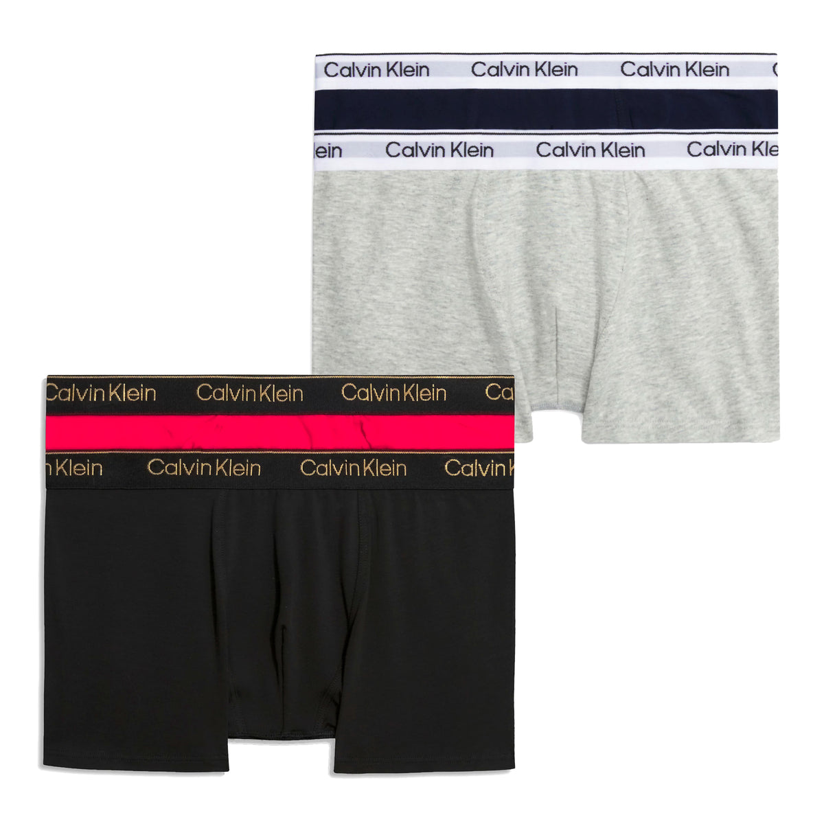 Calvin Klein Boys 'Modern Cotton' Boxer Trunks - 2-Pack, 01, B70B700449