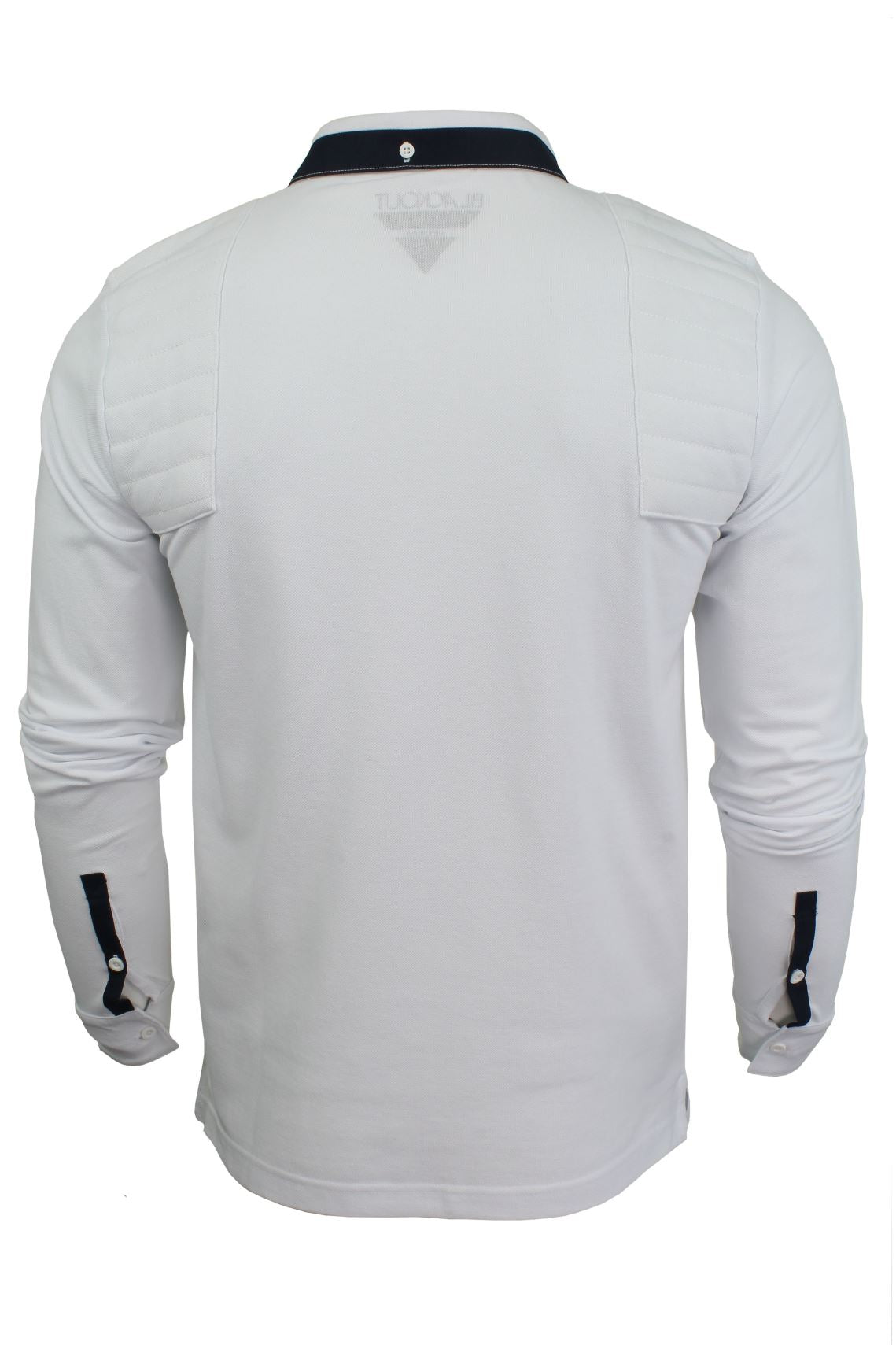 Mens Short Sleeved Polo Shirt from the Blackout Collection by Voi Jeans, 03, Dubb, Cole - White