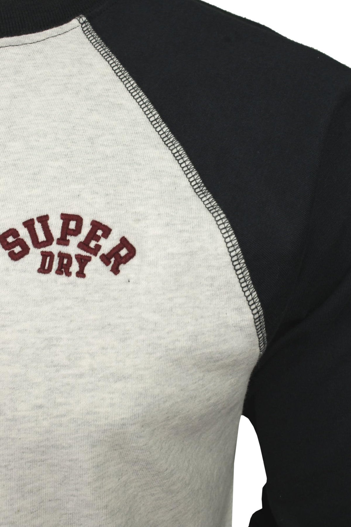 Superdry Mens 'Vintage Athletic Baseball Top' Long Sleeve T-Shirt