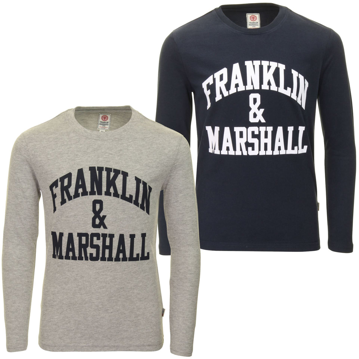 Franklin & Marshall Boys Long Sleeved T-Shirt, 01, Fms0351