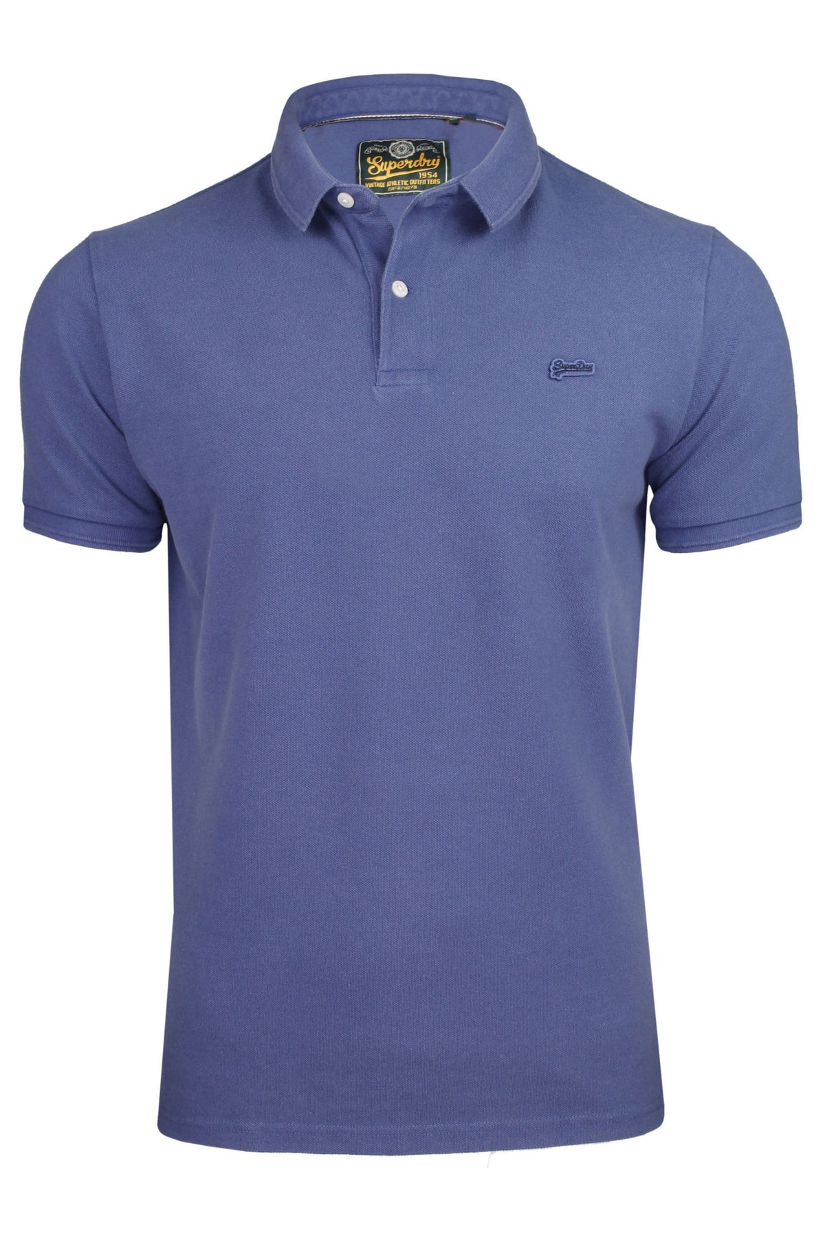 Superdry Mens Polo T-Shirt 'Classic Pique Polo' - Short Sleeved