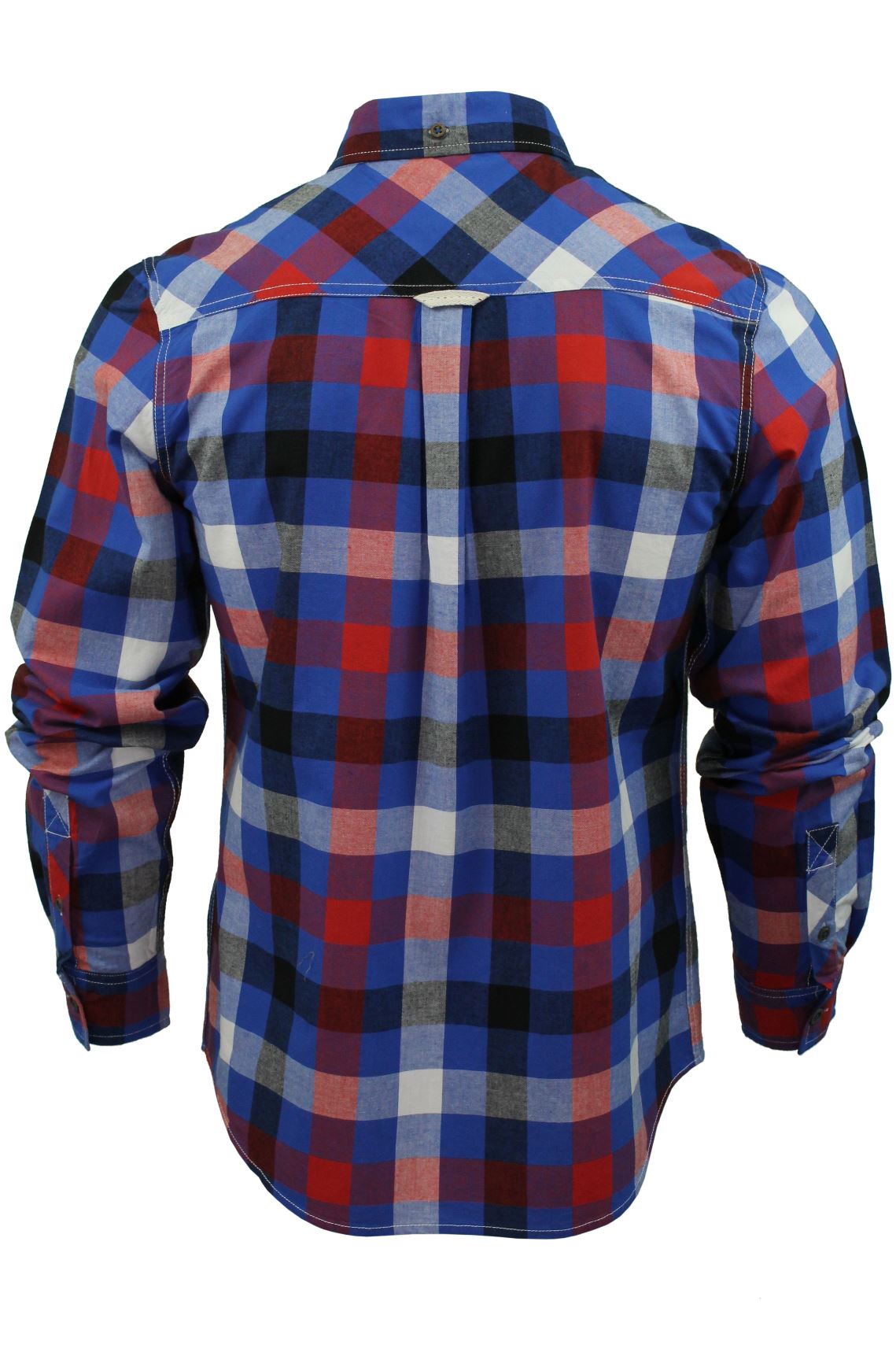 Lee cooper slim fit check 2024 shirt mens