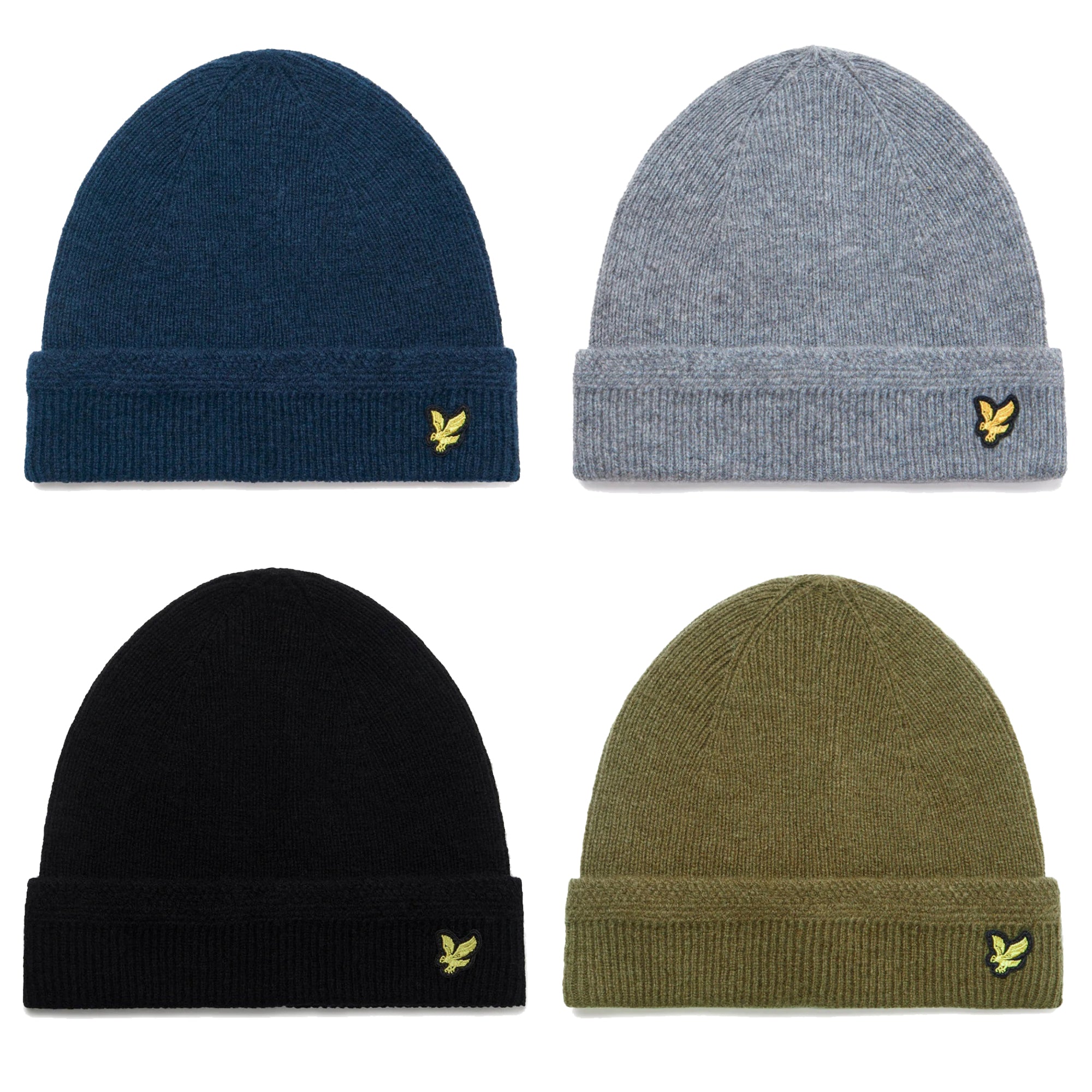 Lyle and scott racked cheap rib beanie