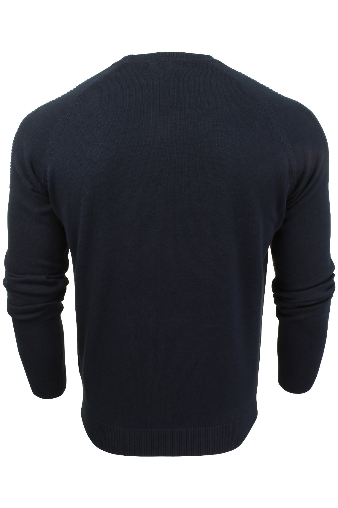 Mens black cotton crew clearance neck sweater