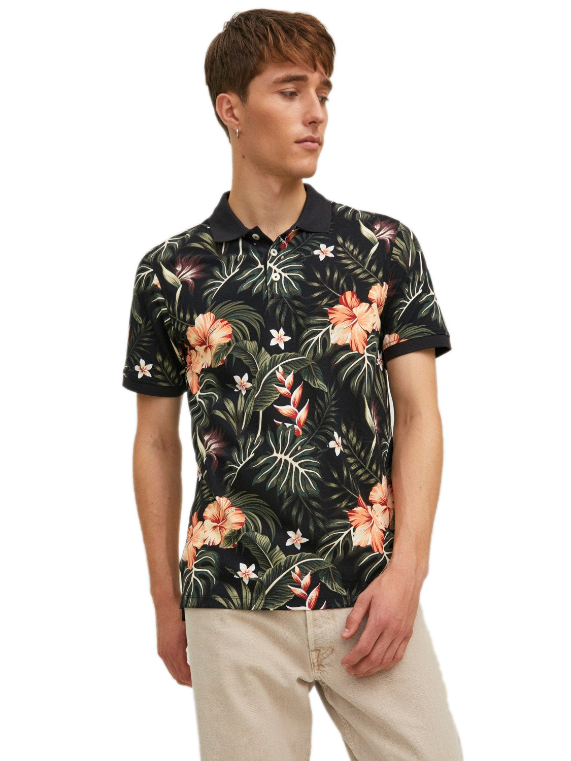 Mens hawaiian sale polo shirts