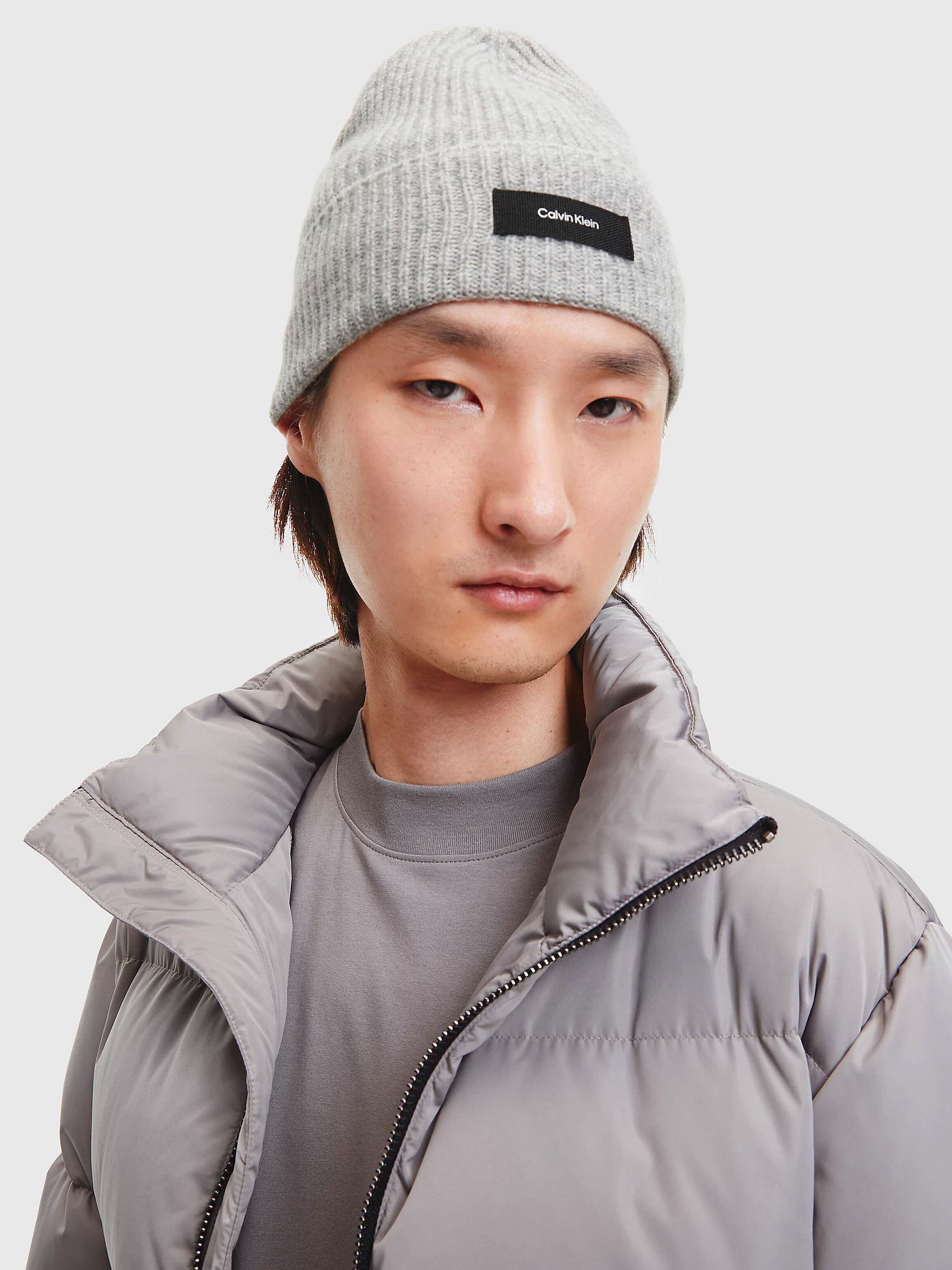 Calvin Klein Mens Daddy Wool Mix Rib Beanie Hat – Eon Clothing