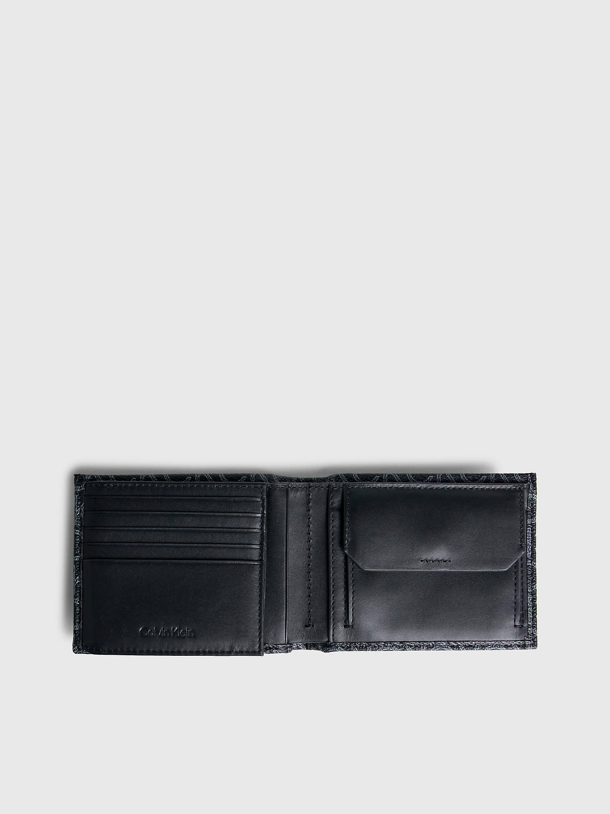 Calvin Klein 'Must' Mono Trifold Wallet, 03, K50K511677, Classic Mono Black