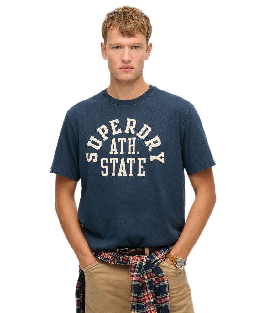 Superdry Mens 'Athletic' Essential Graphic T-Shirt