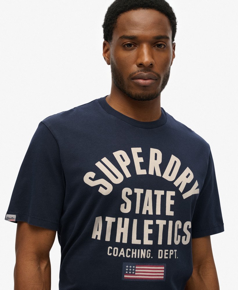 Superdry Mens 'Athletic' Essential Graphic T-Shirt
