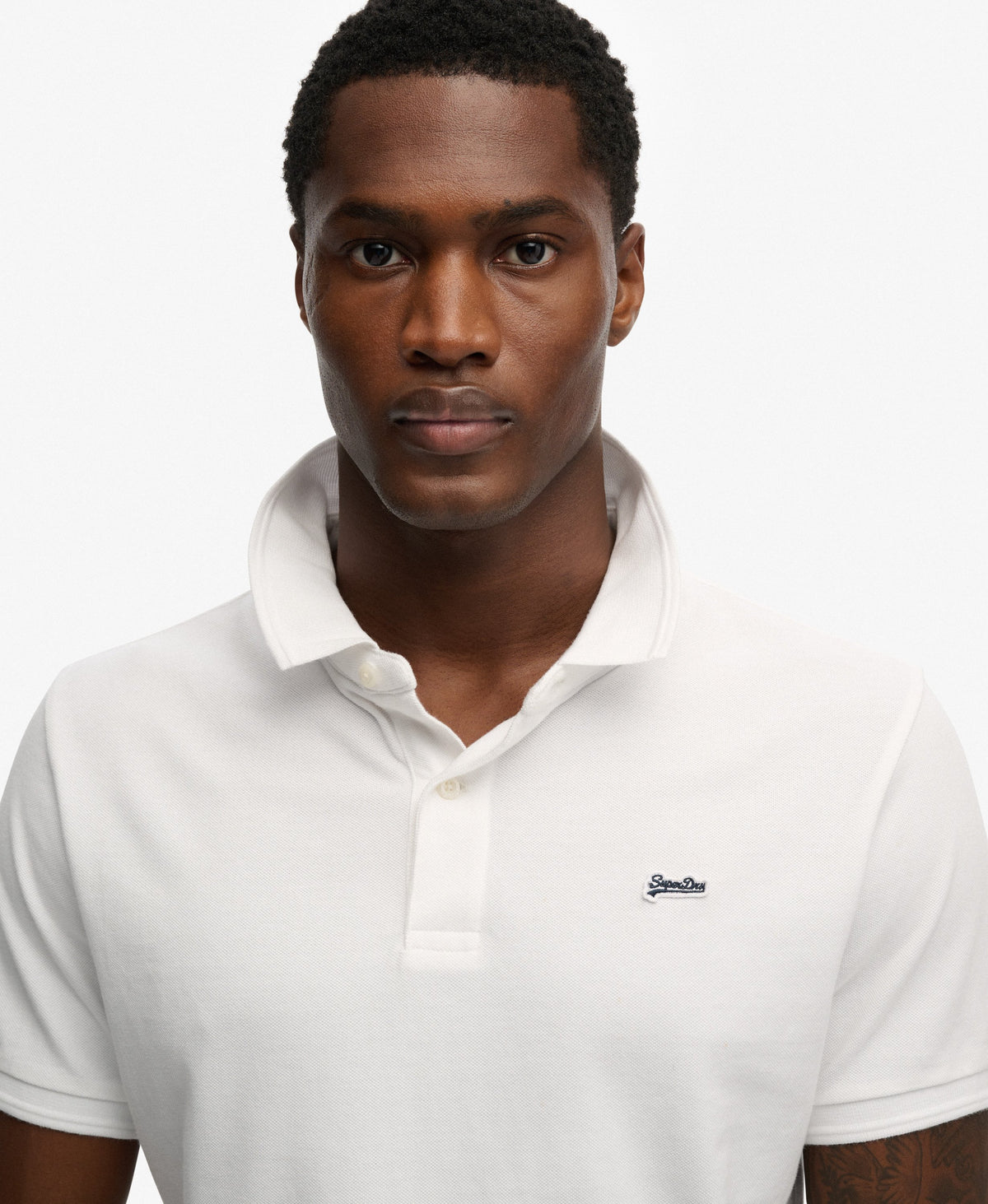 Superdry Mens Polo T-Shirt 'Classic Pique Polo' - Short Sleeved