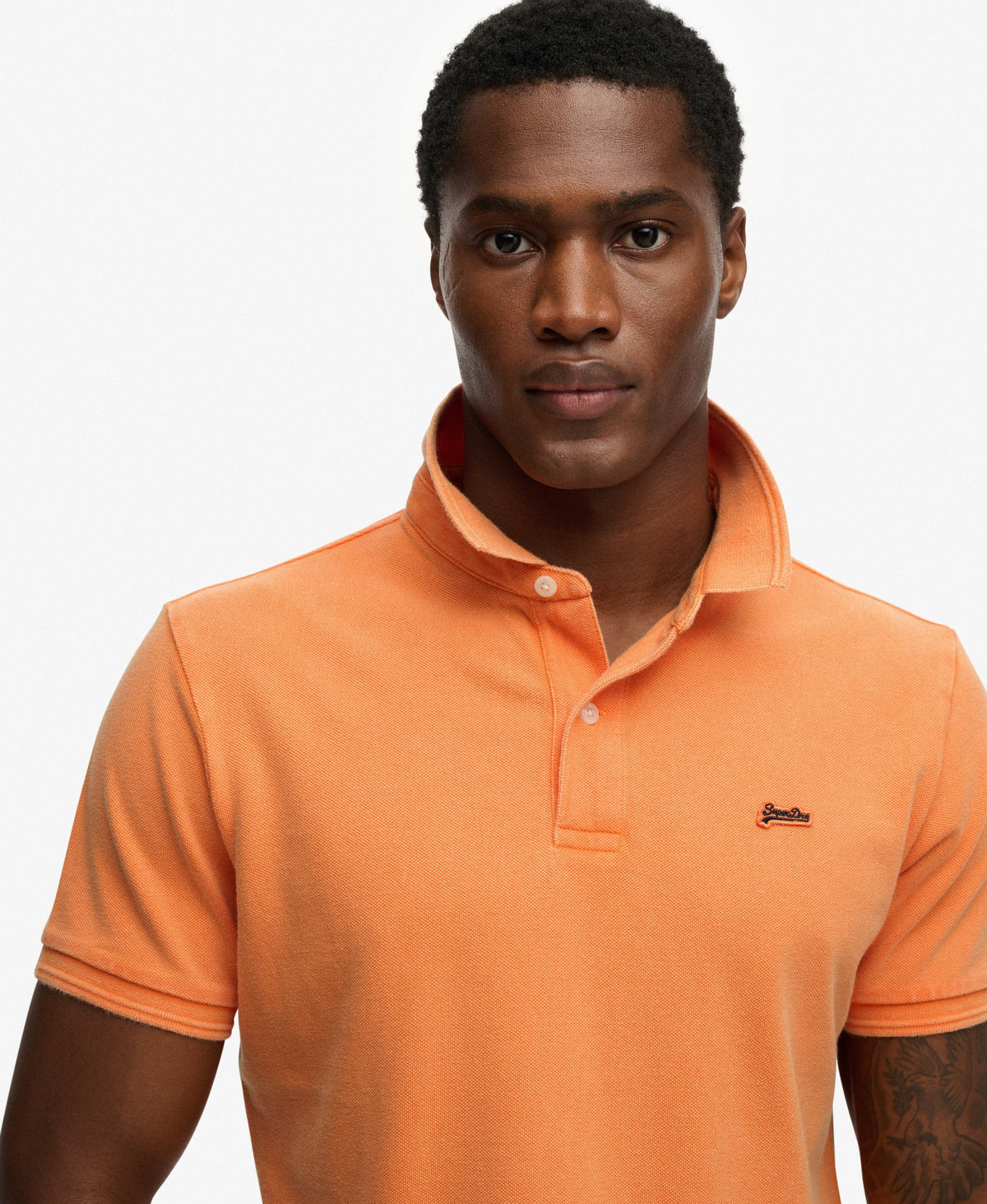 Superdry Mens Polo T-Shirt 'Classic Pique Polo' - Short Sleeved