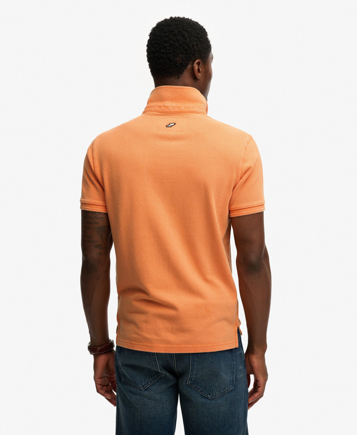 Superdry Mens Polo T-Shirt 'Classic Pique Polo' - Short Sleeved