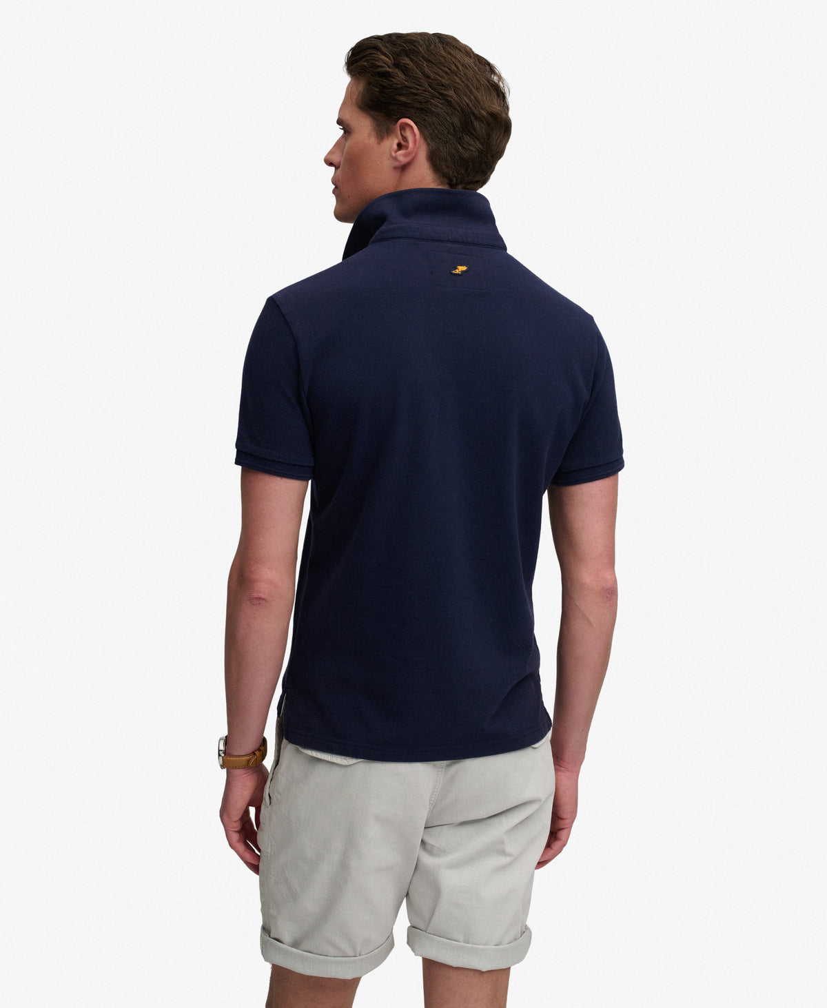 Superdry Mens Polo T-Shirt 'Classic Pique Polo' - Short Sleeved