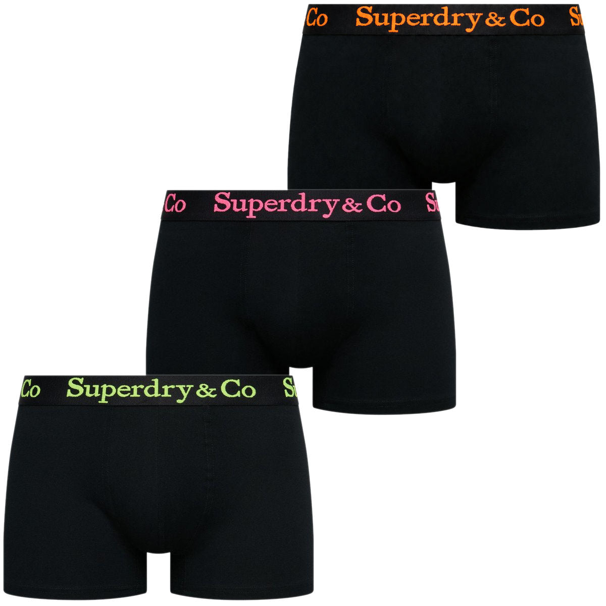 Superdry & Co Mens Trunks (3-Pack)