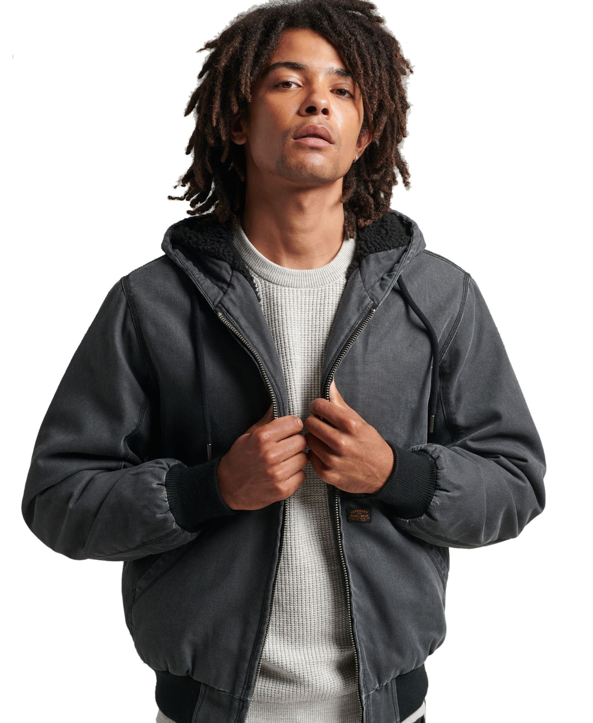 Superdry Mens Vintage Workwear Hooded Bomber – Eon Clothing