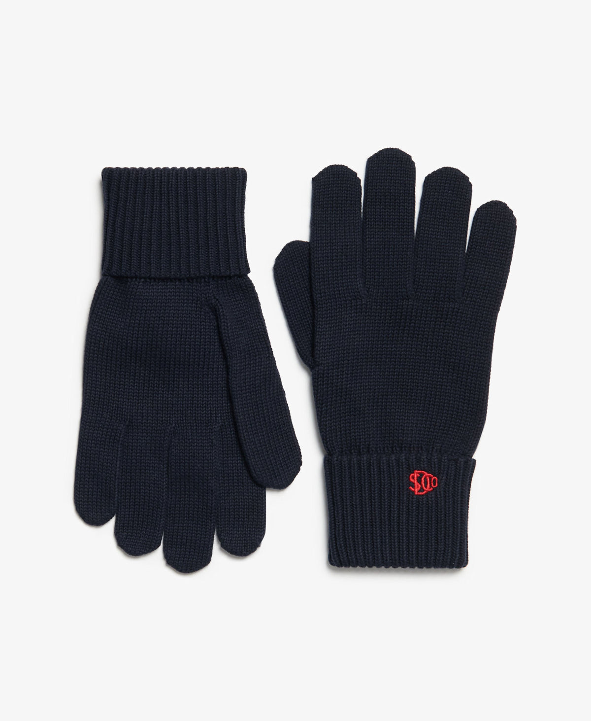 Superdry Men's SD Logo Knitted Cotton Gloves