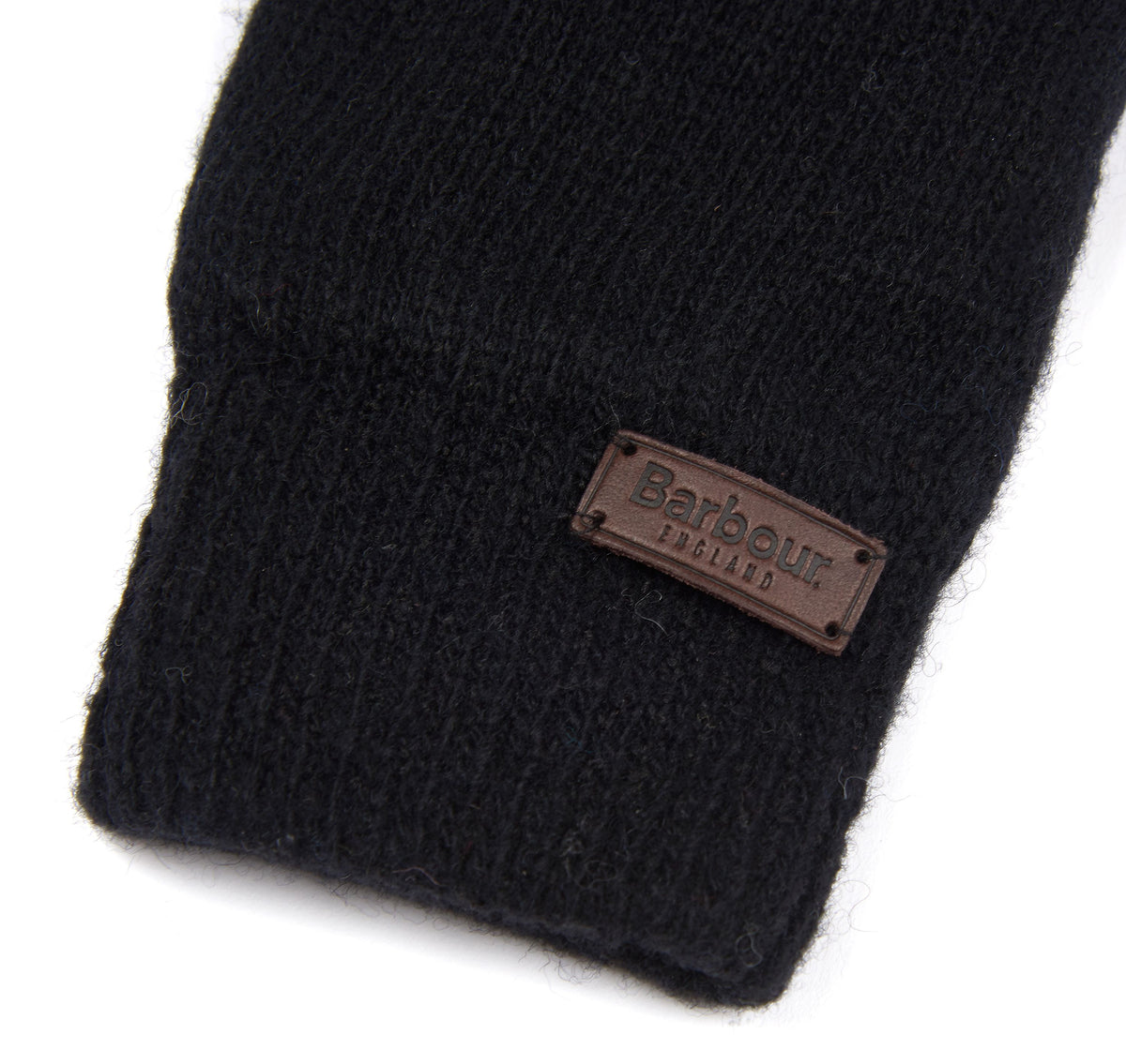 Barbour Mens 'Carlton' Knitted Gloves, 02, Mgl0065, Black