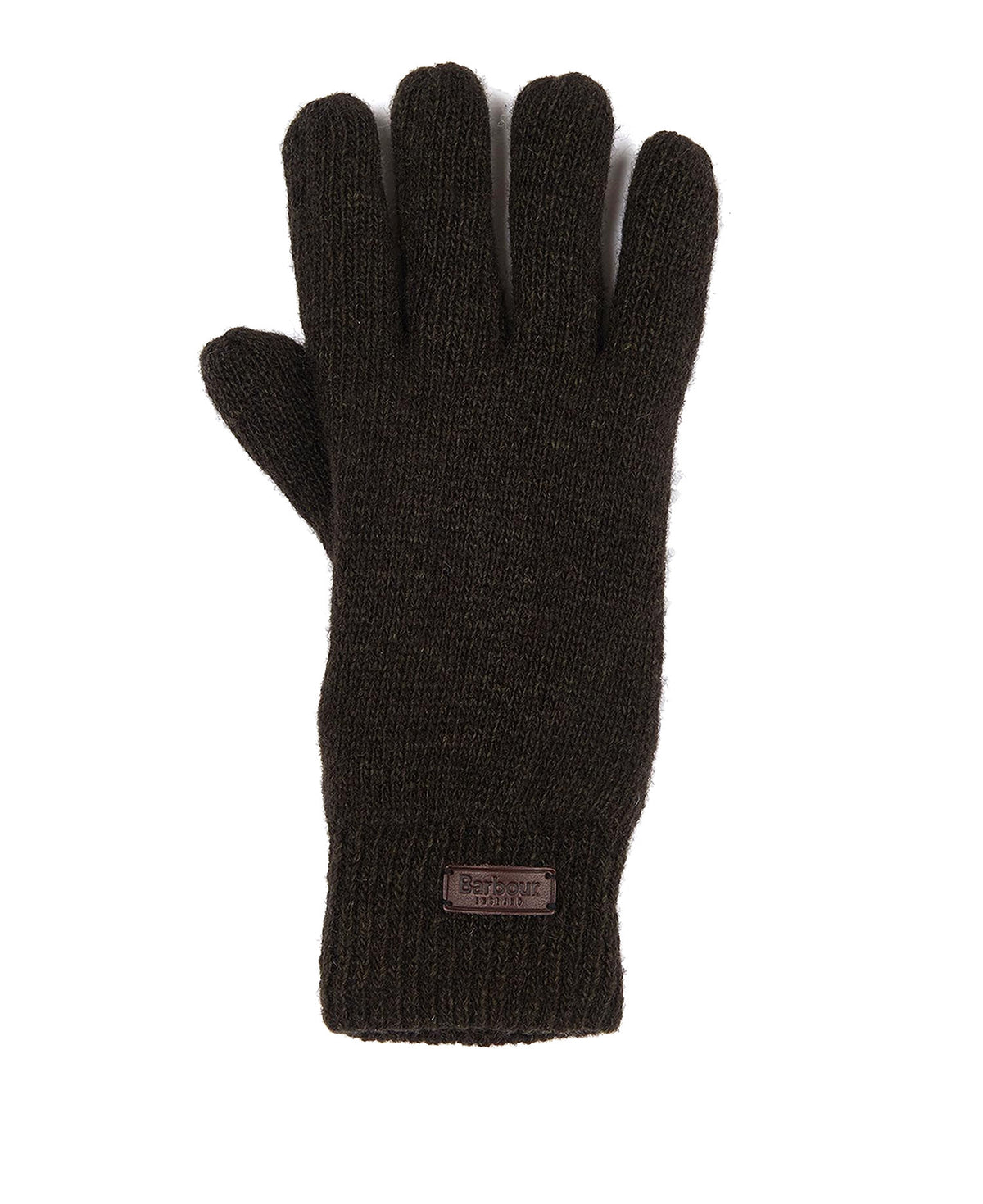 Barbour Mens 'Carlton' Knitted Gloves, 01, Mgl0065, Dk Green