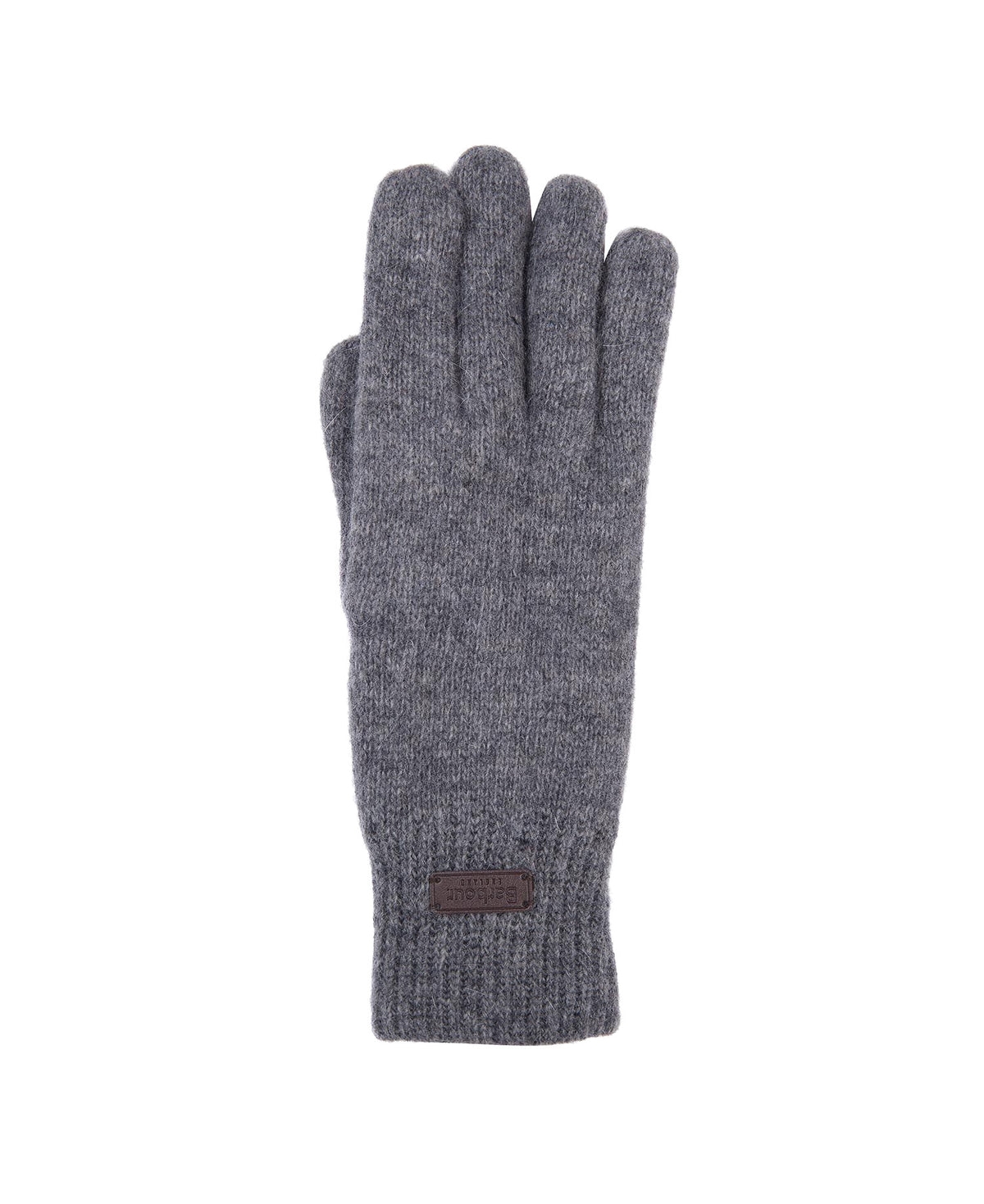 Barbour Mens 'Carlton' Knitted Gloves, 01, Mgl0065, Grey