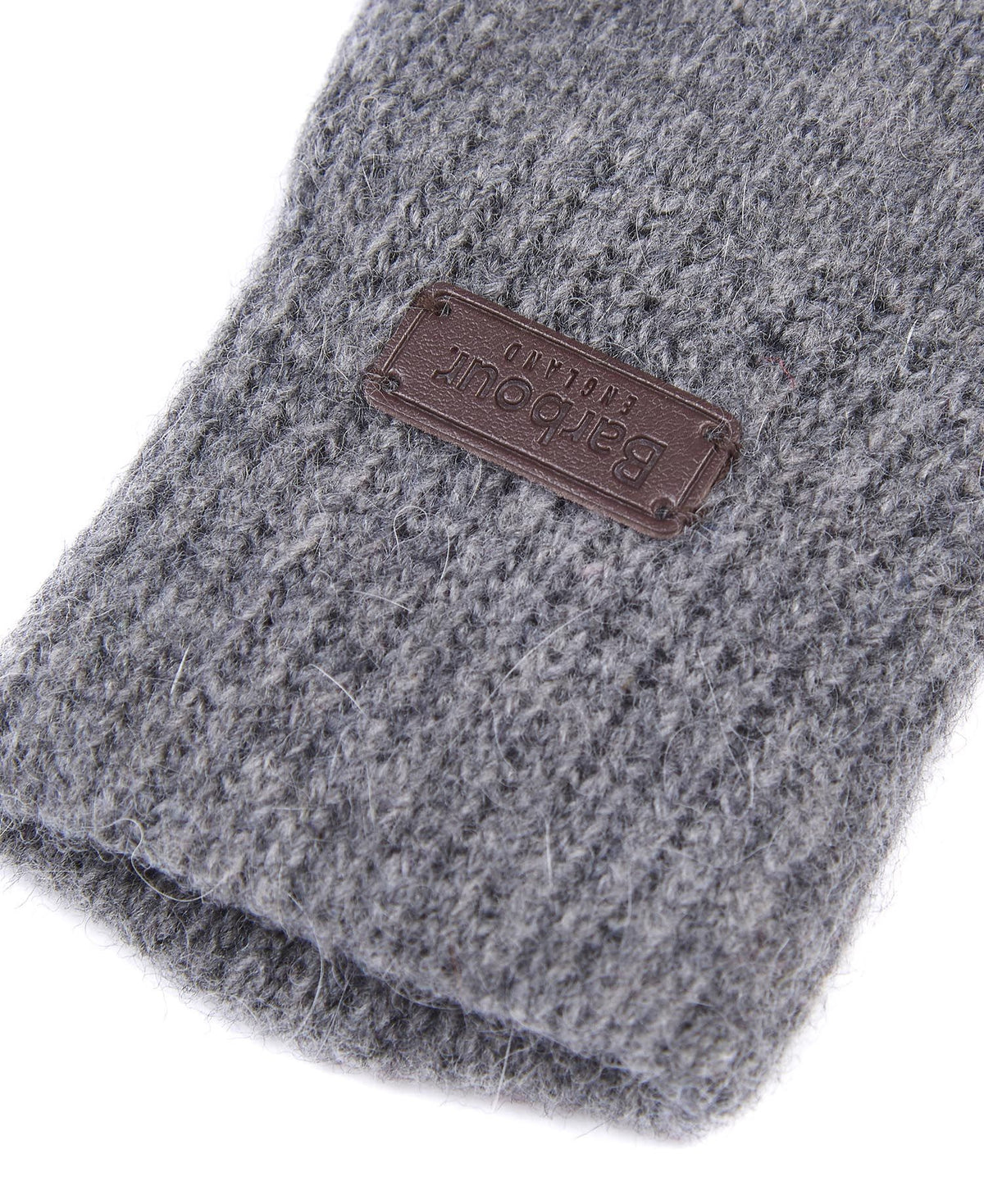Barbour Mens 'Carlton' Knitted Gloves, 02, Mgl0065, Grey
