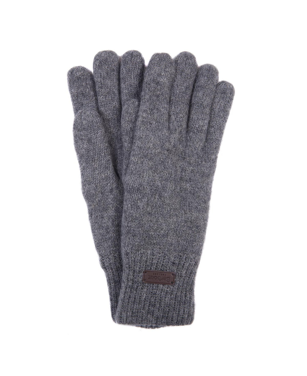 Barbour Mens 'Carlton' Knitted Gloves, 03, Mgl0065, Grey