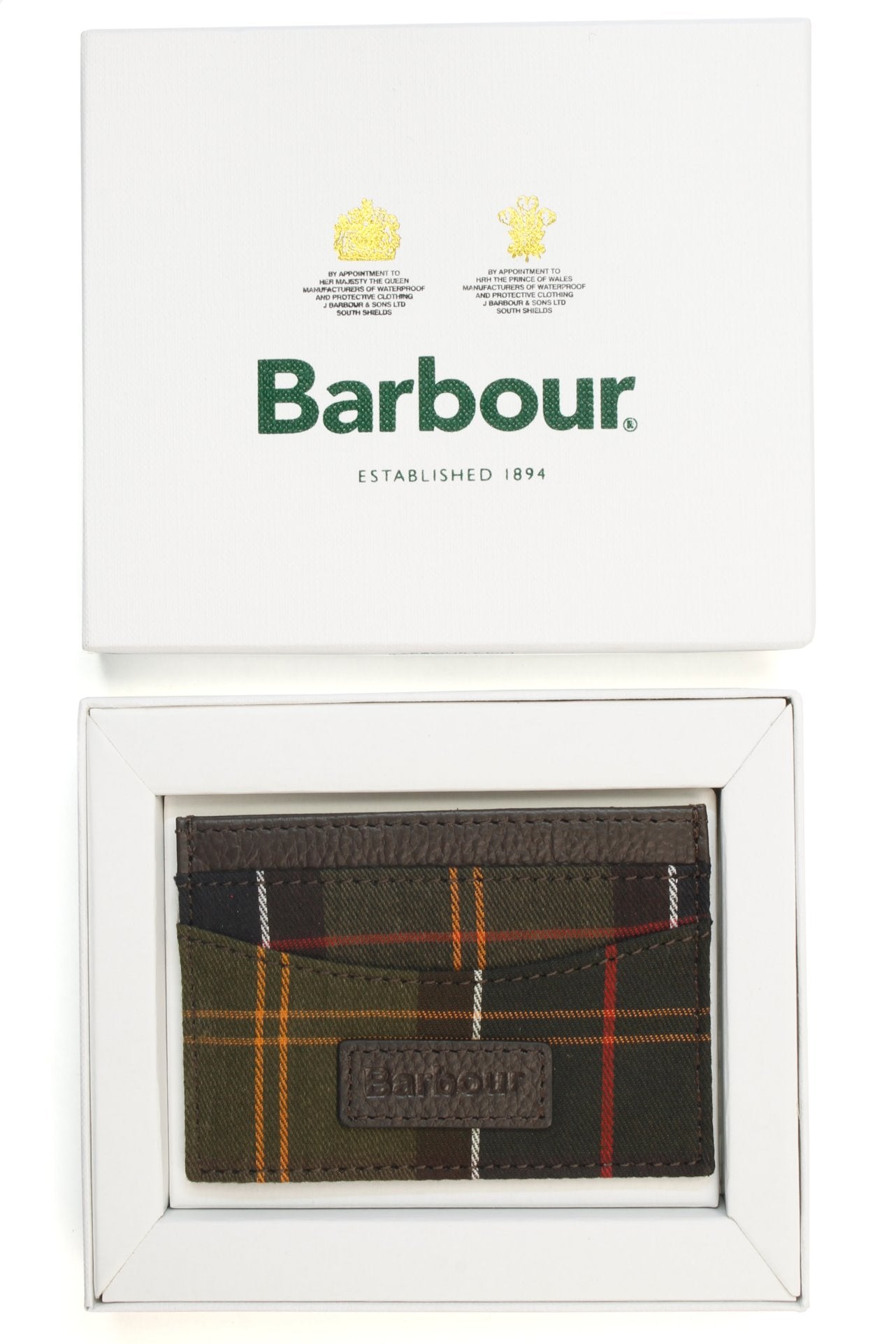 Barbour mixed online tartan billfold wallet