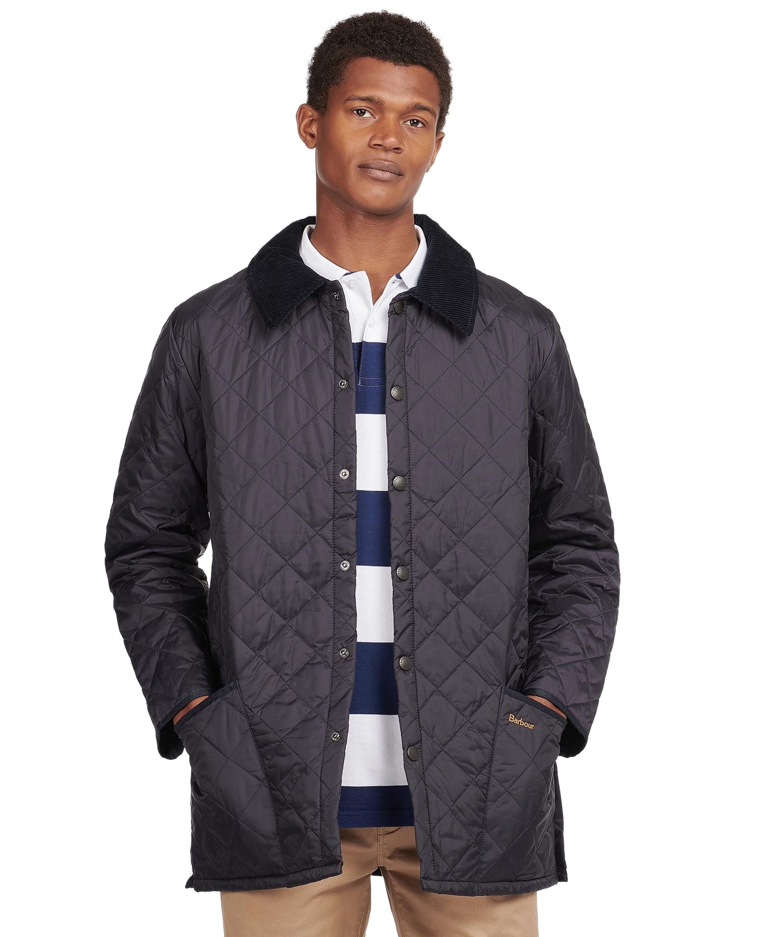 Shop Barbour, Plus Size Woodhall Quilted Zip-Front Jacket | Saks Fifth  Avenue