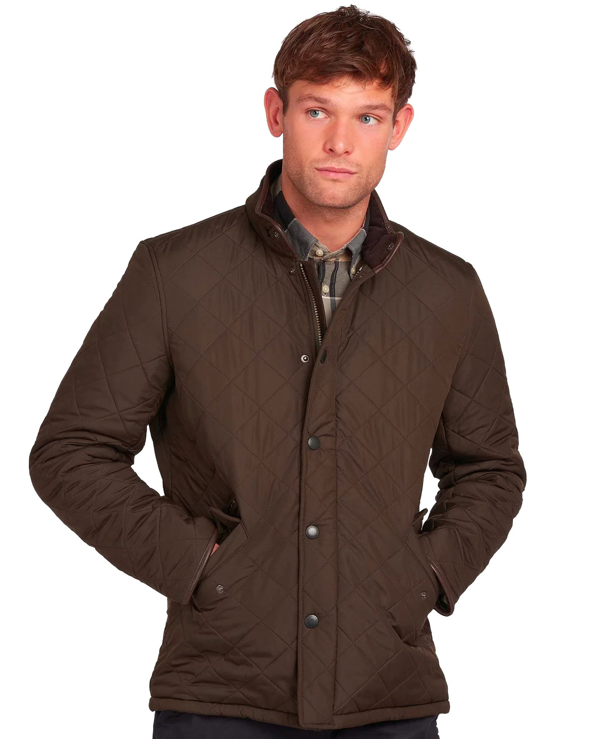Barbour Mens Powell Quilted Chelsea Jacket, 01, Mqu0281