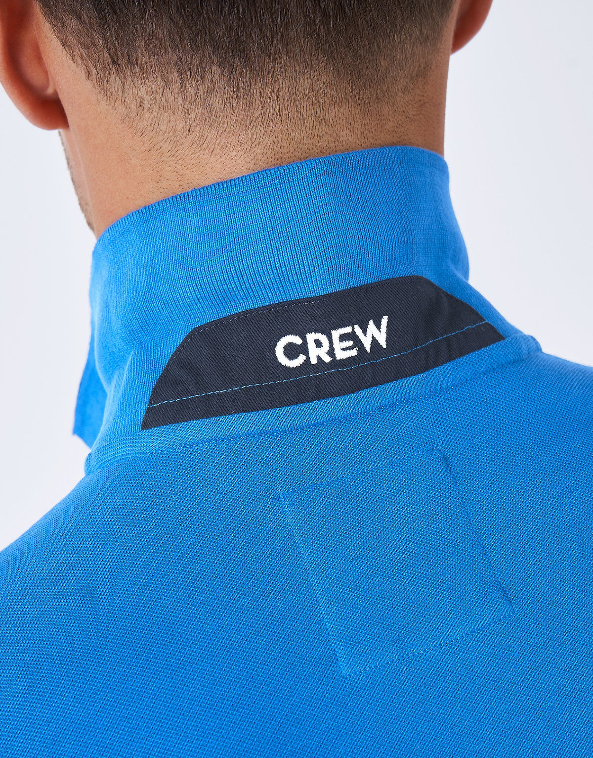 Crew Clothing Mens Pique Polo Shirt 'Classic Pique Polo' - Short Sleeved, 04, Mke002, Victoria Blue