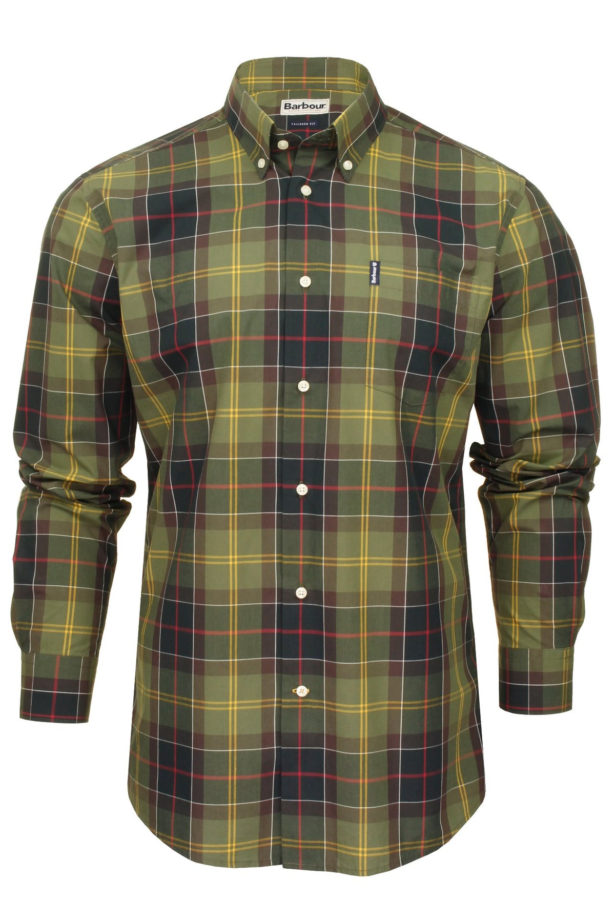 Barbour Men's Tartan Tailored Check Shirt Long Sleeved – Eon