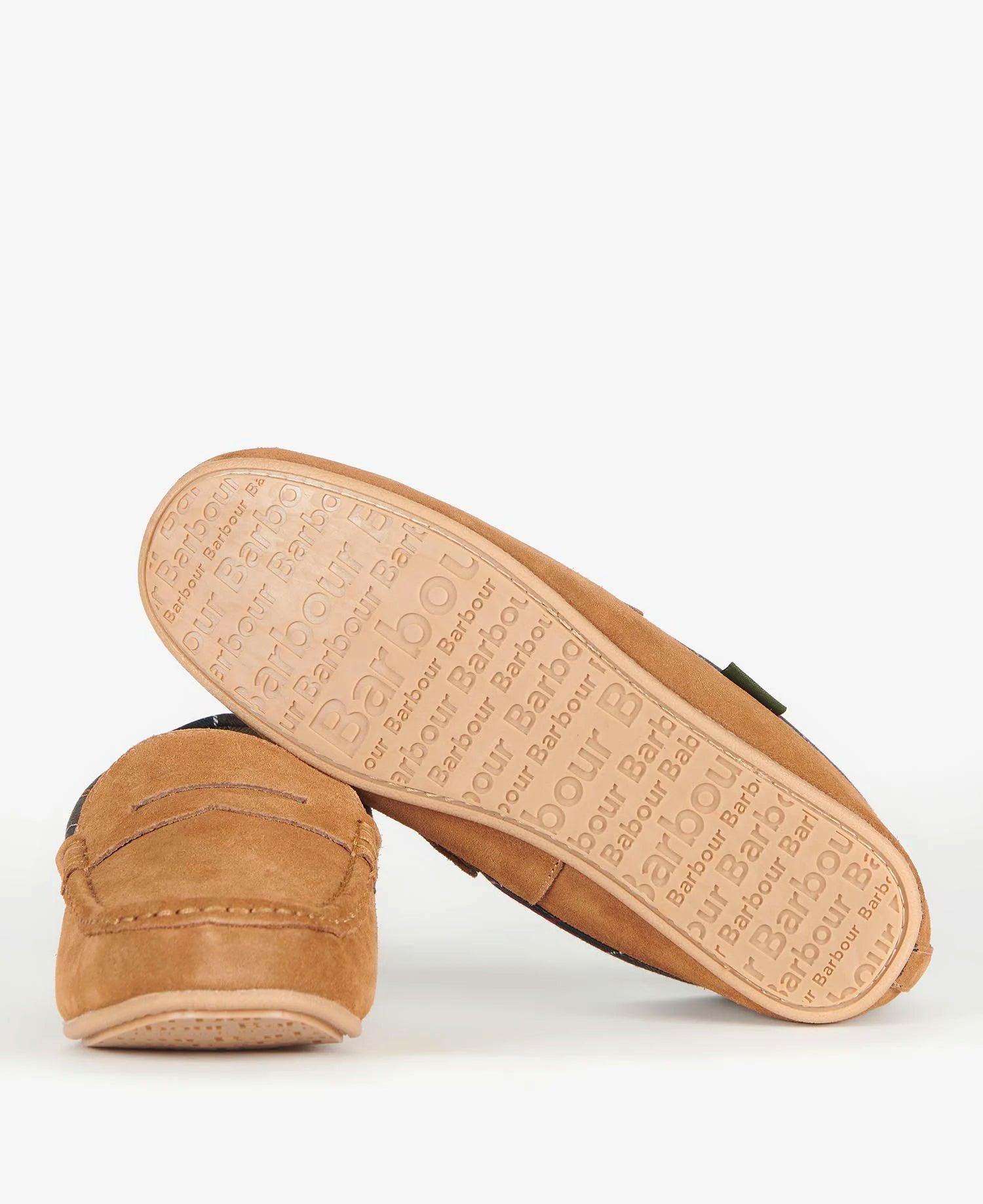 Barbour men's leather online slippers