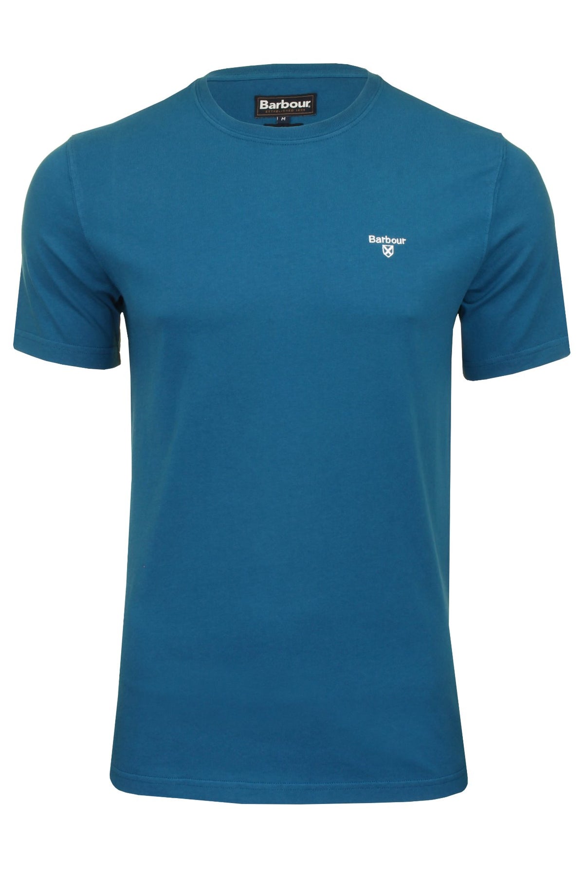 Barbour Men's Sports T-Shirt - Short Sleeved, 01, Mts0331, Lyons Blue