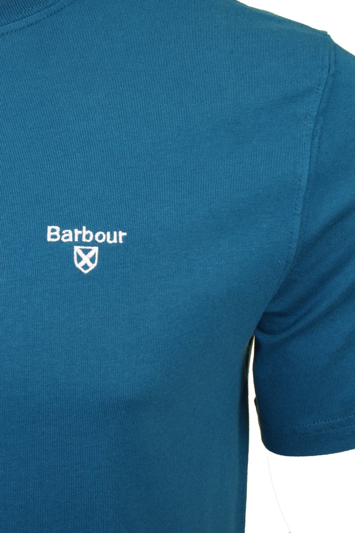 Barbour Men's Sports T-Shirt - Short Sleeved, 02, Mts0331, Lyons Blue